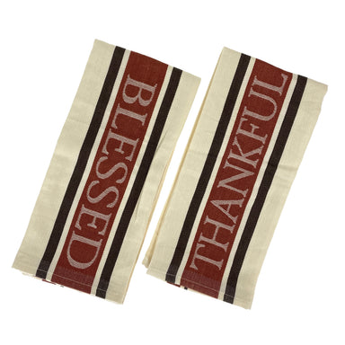 Thankful-Blessed Dishtowel    