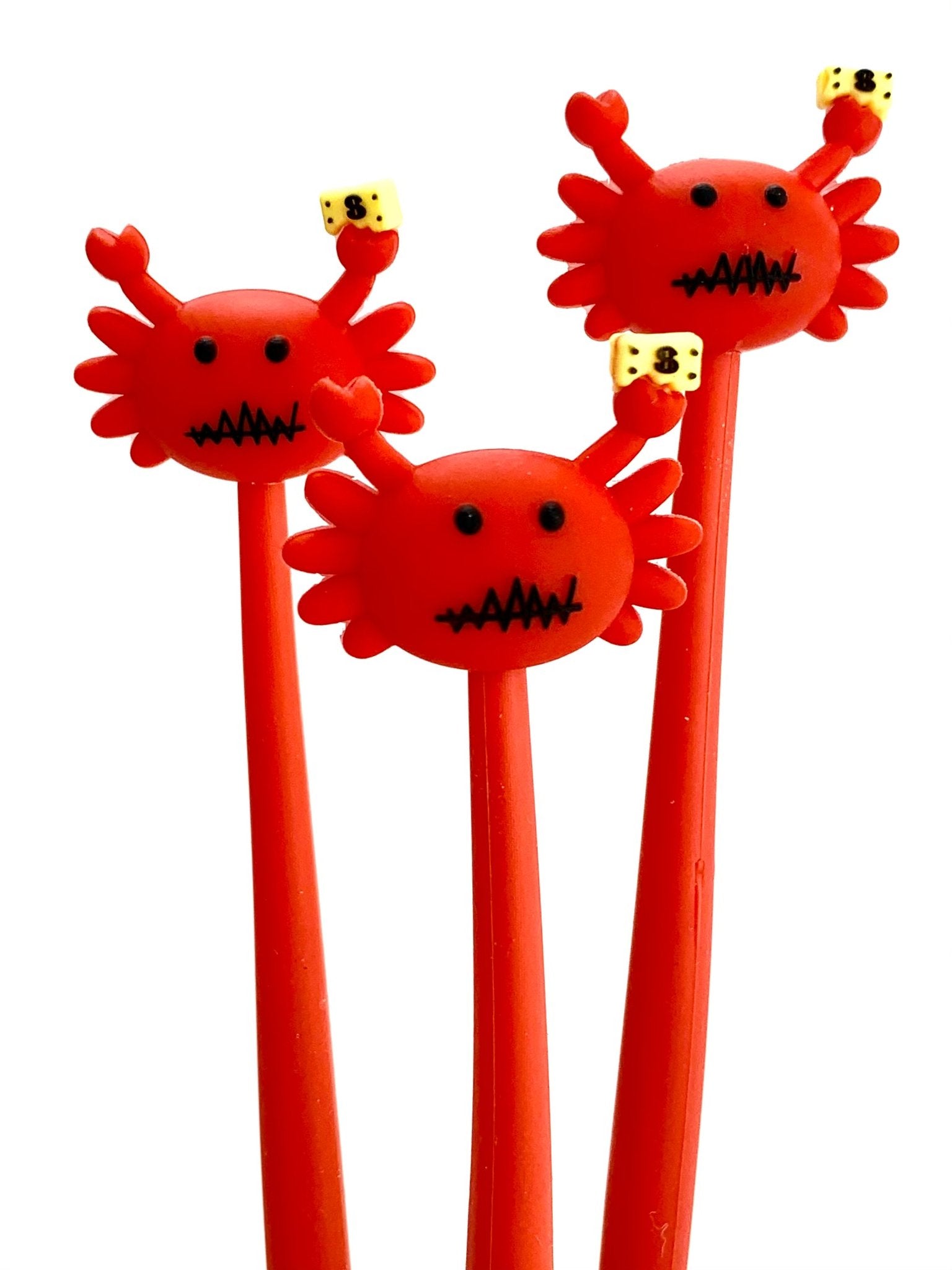 Crab Wiggle Gel Pen - Happy or Crabby    