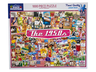 The 1950s 1000 Piece Puzzle    