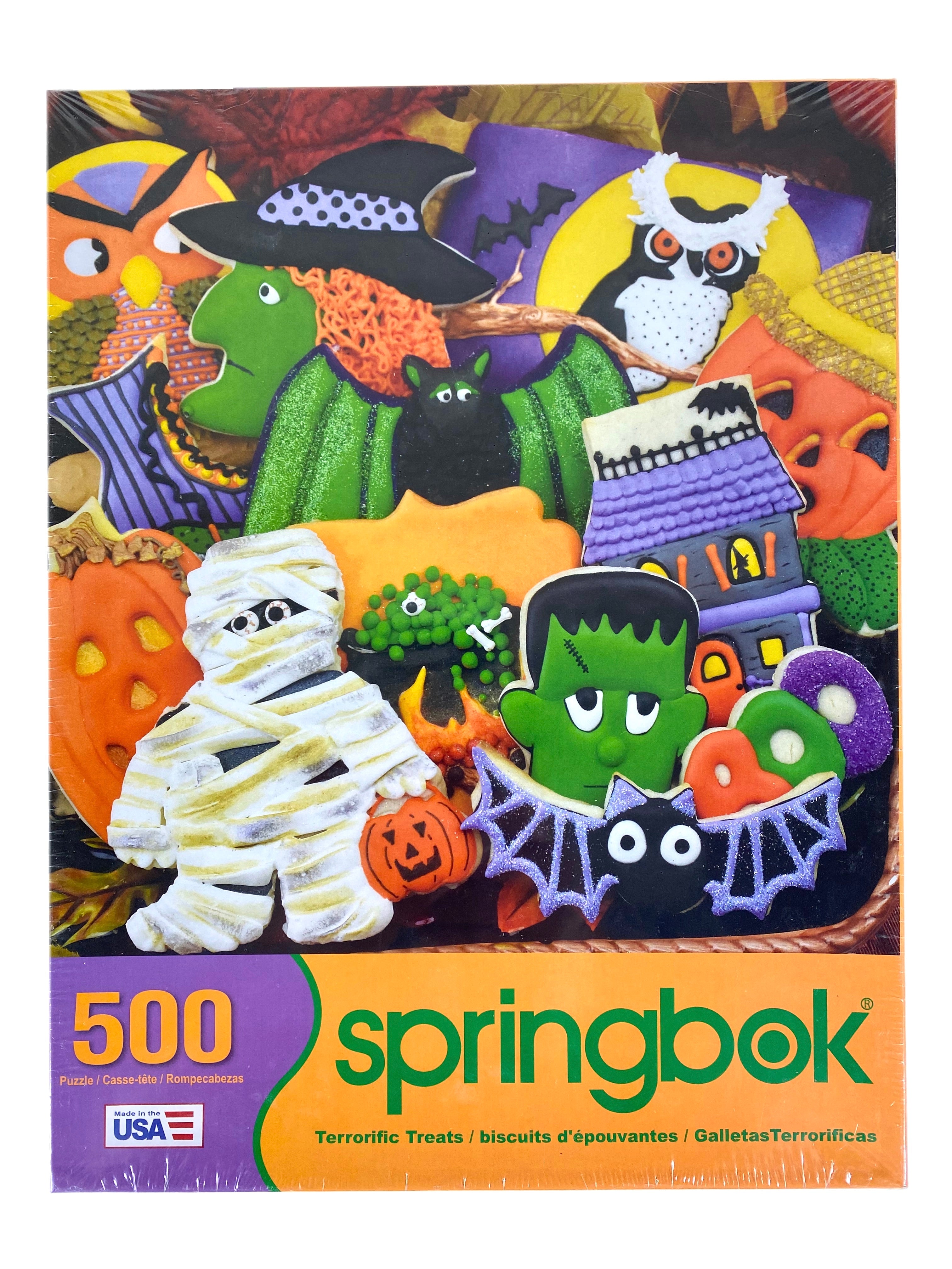 Terrorific Treats 500 Piece Puzzle
