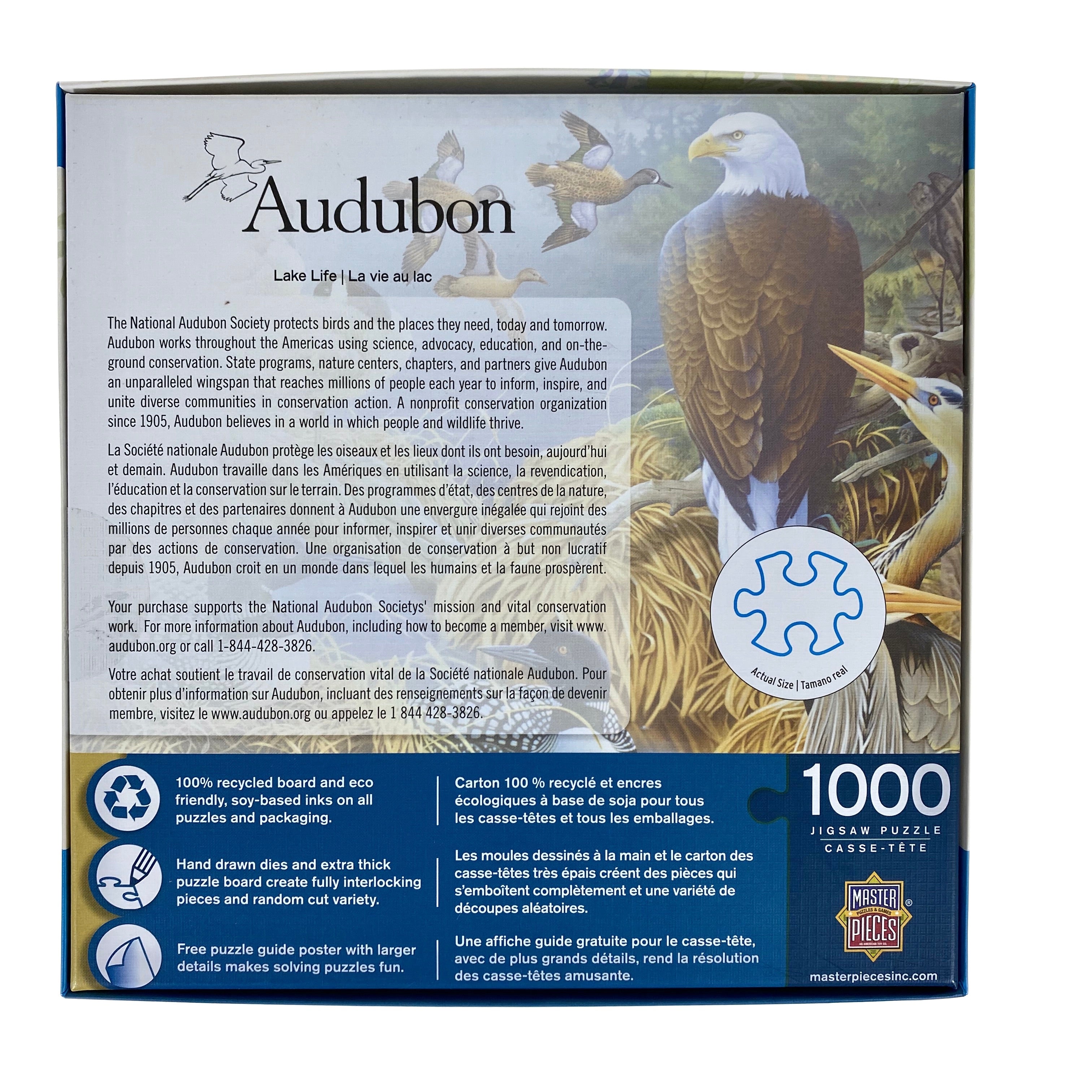 Audubon - Lake Life 1000 Piece Puzzle    