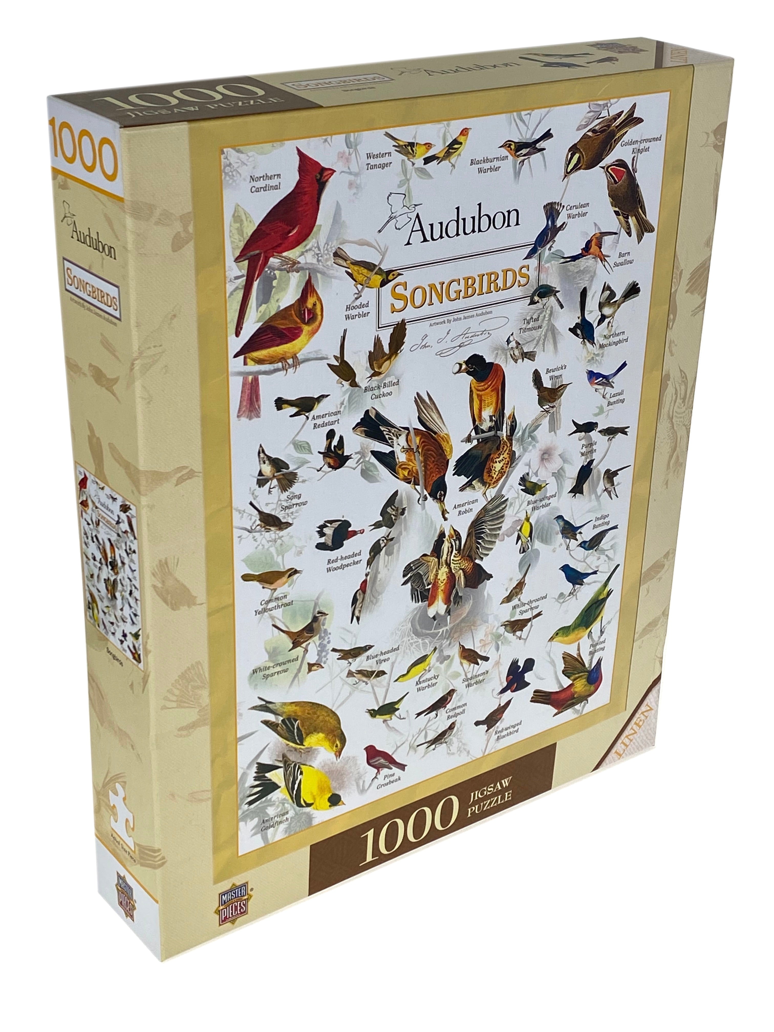 Audubon Songbirds 1000 Piece Puzzle    