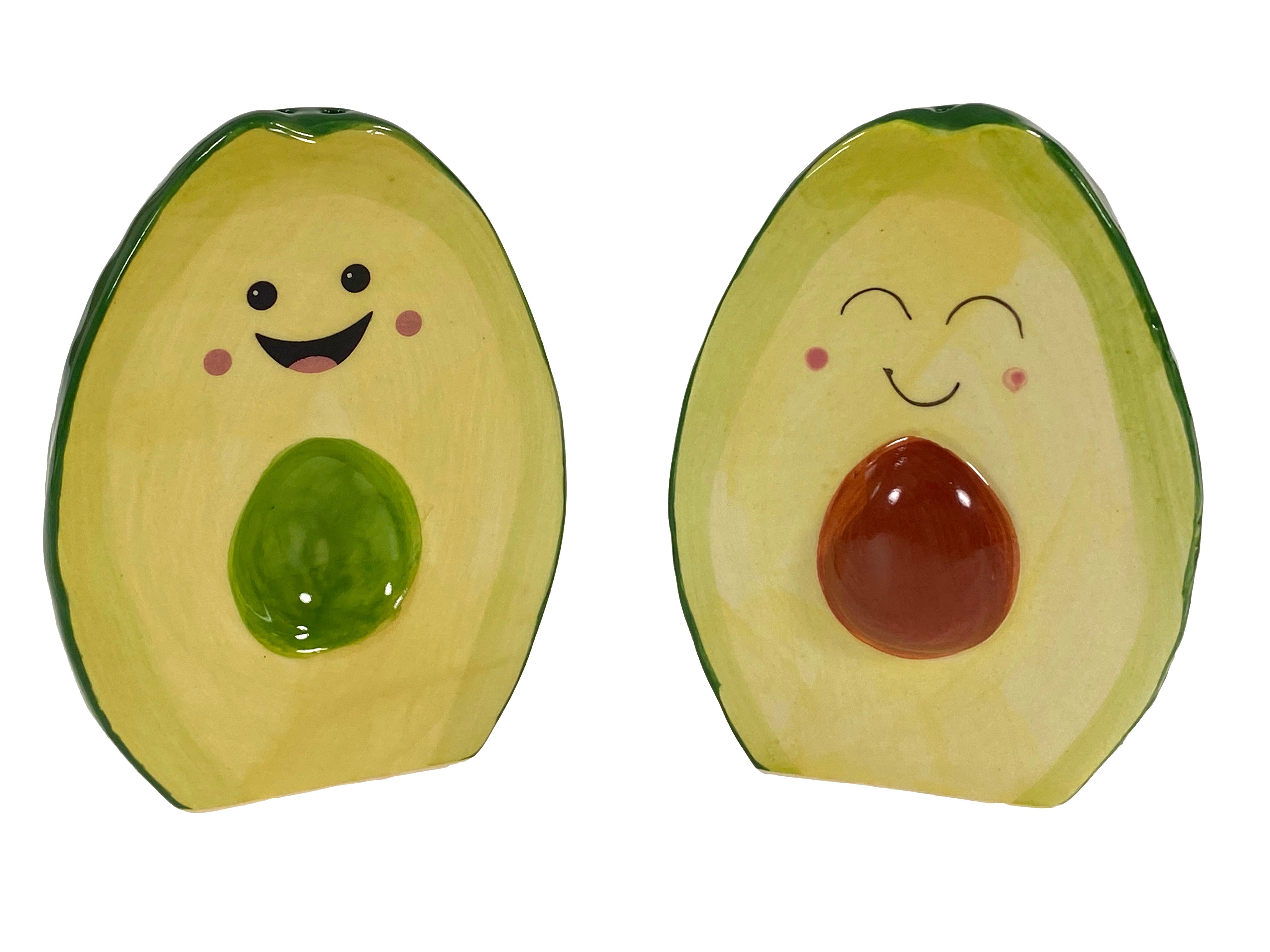 Avocado Salt And Pepper Shakers    