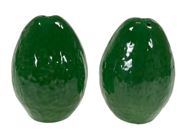 Avocado Salt And Pepper Shakers    