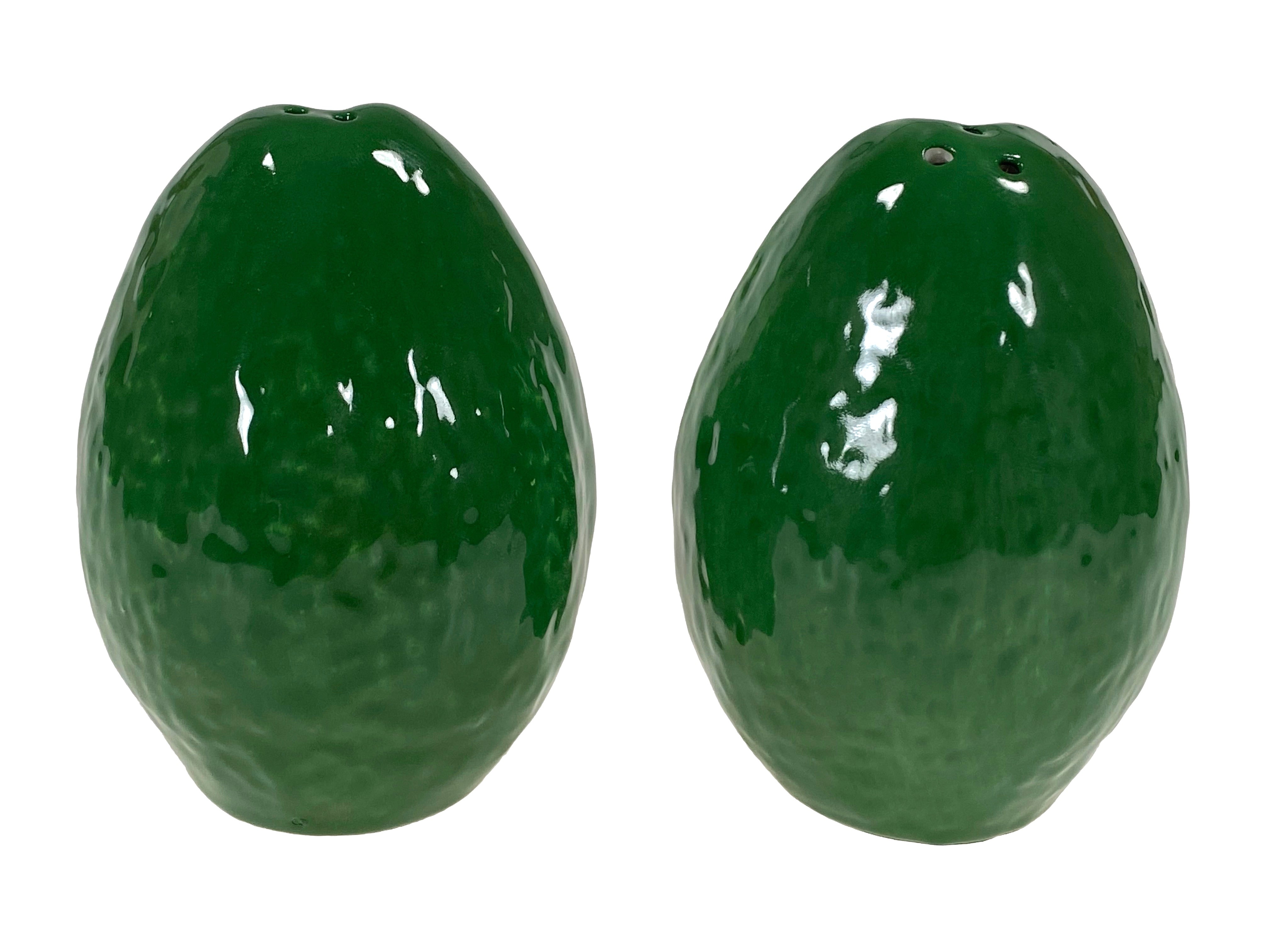Avocado Salt And Pepper Shakers    
