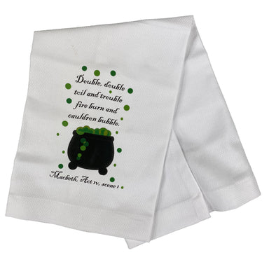 Double, Double Toil and Trouble Dishtowel    
