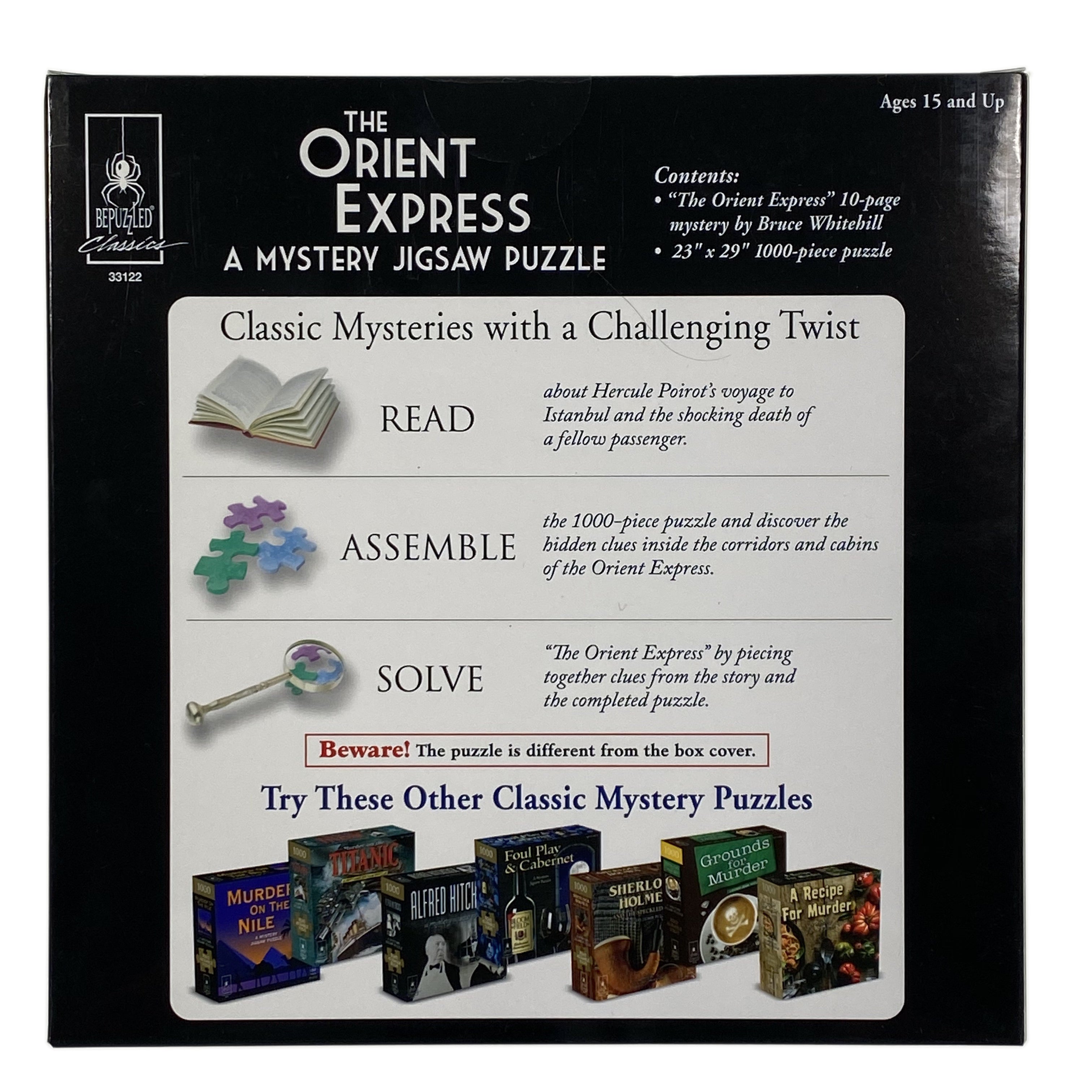 The Istanbul Express 1000 Piece Mystery Puzzle