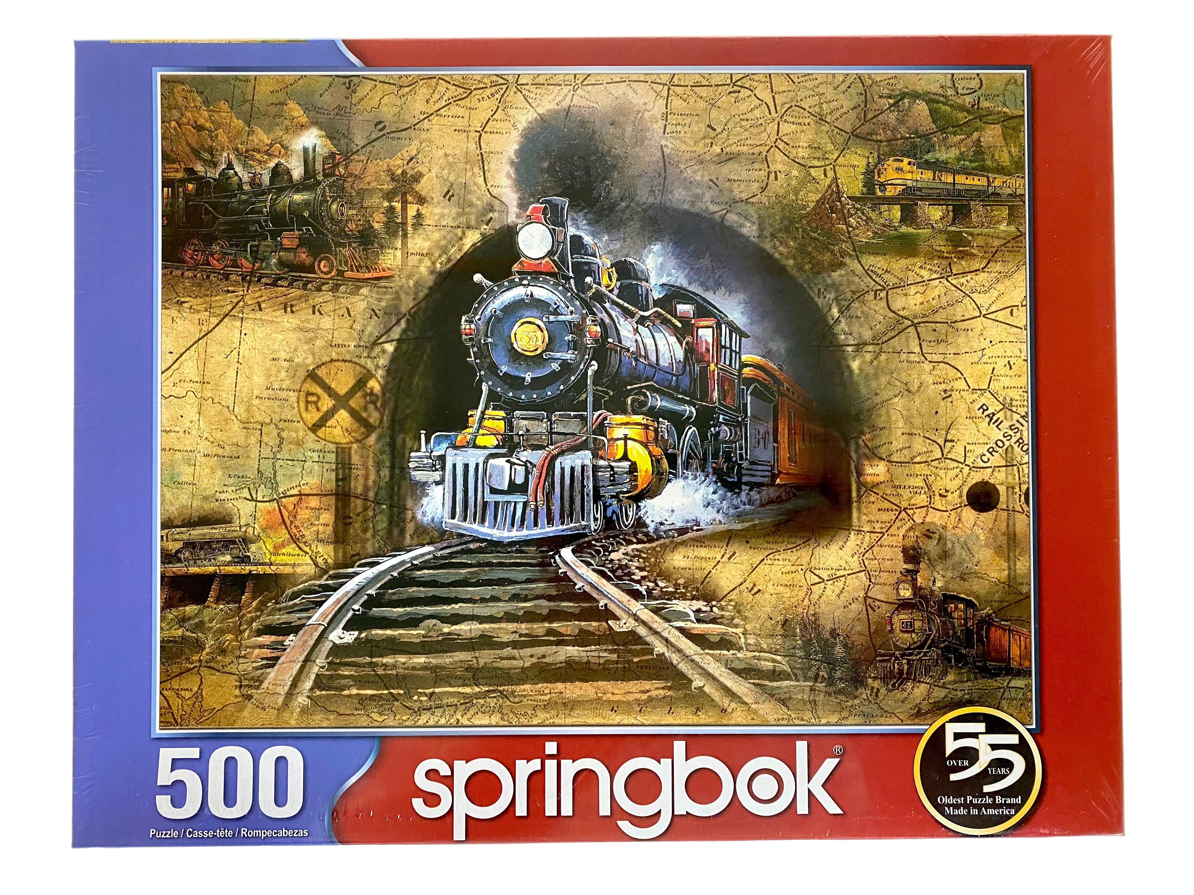 Full Speed Ahead! 500 Piece Puzzle