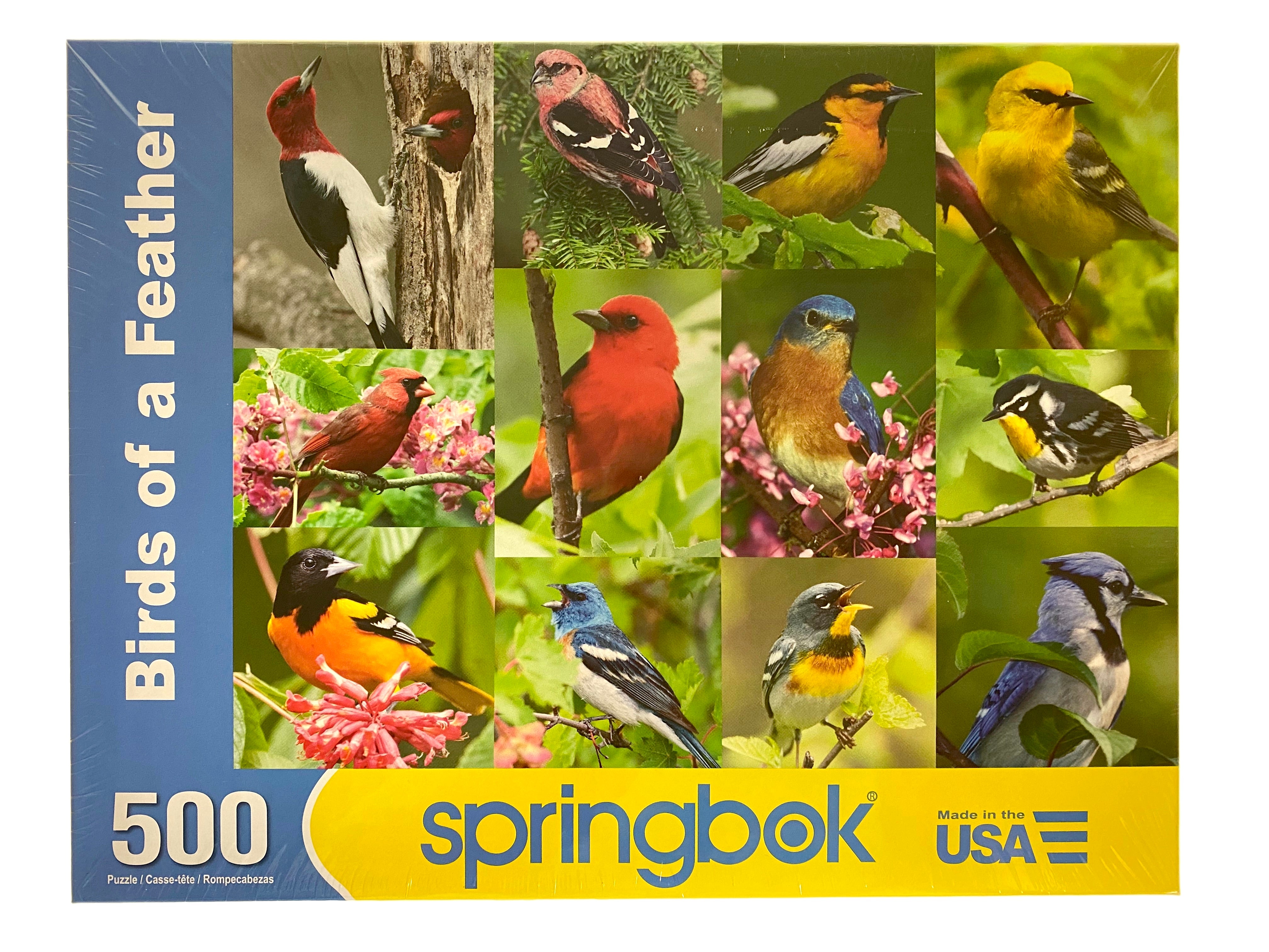 Birds Of A Feather 500 Piece Puzzle    