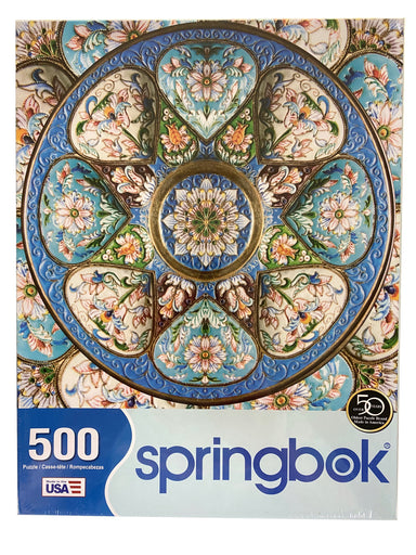 Timeless Turquoise 500 Piece Puzzle    