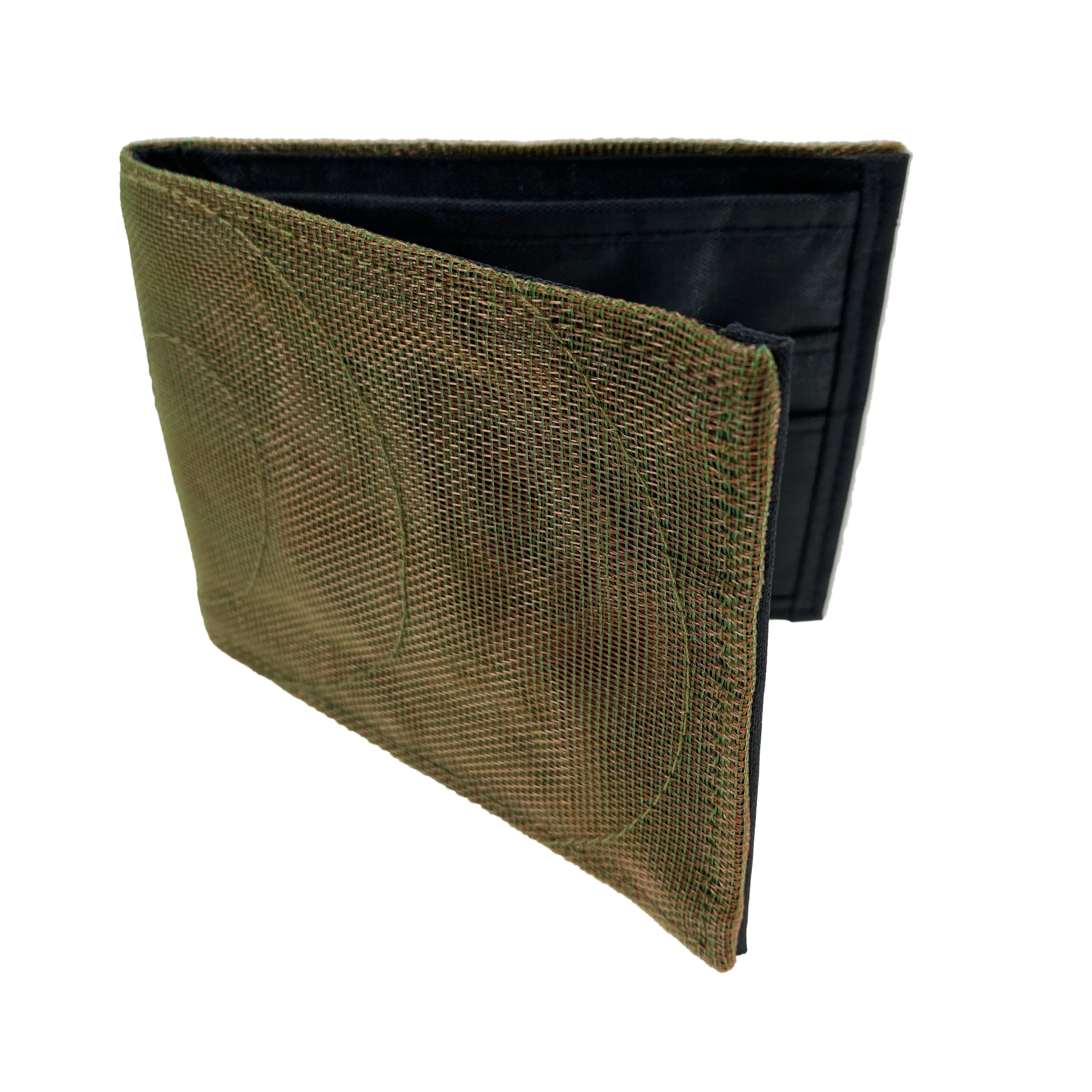 Mens Bifold Wallet - Olive    