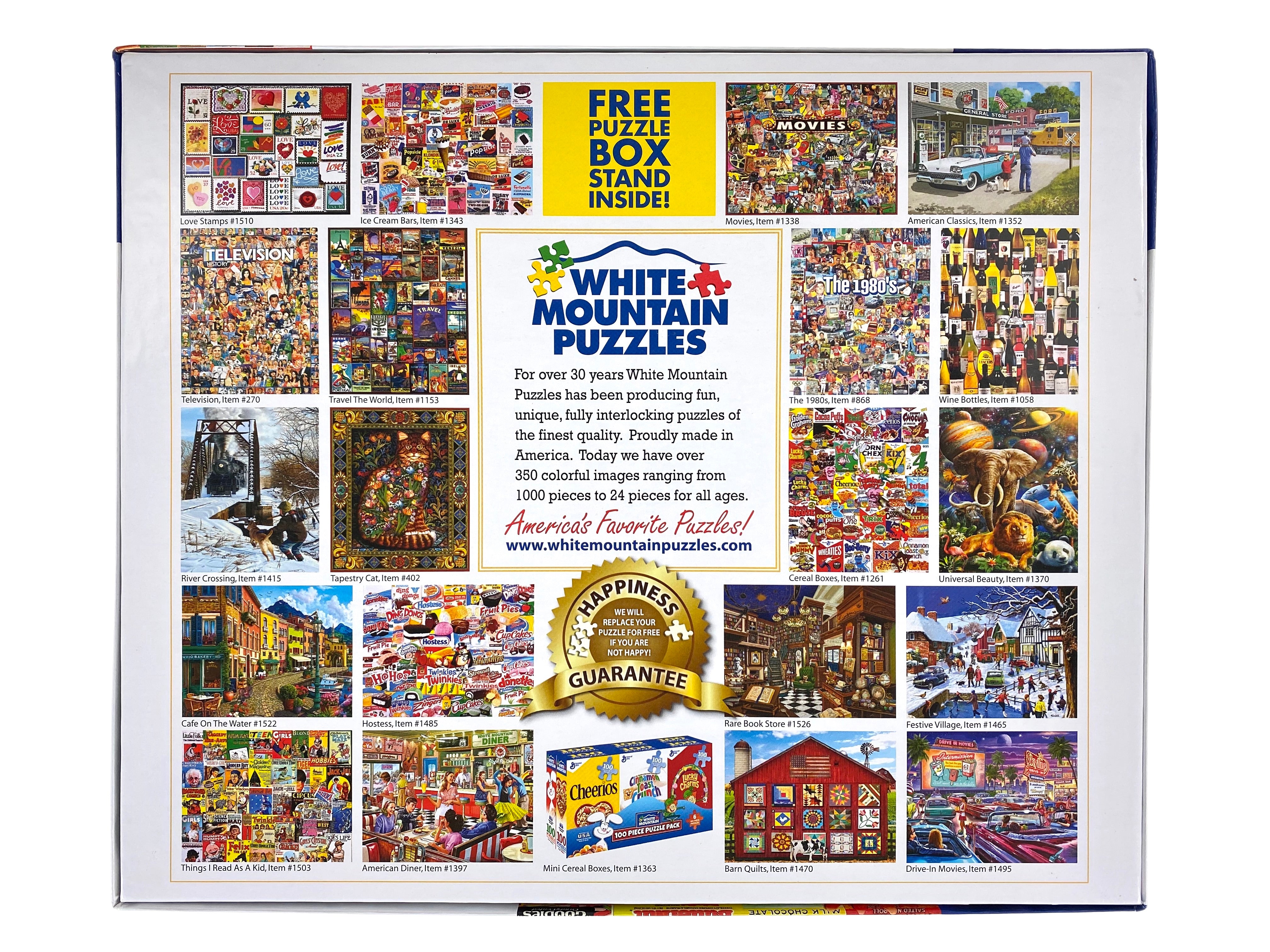 Candy Wrappers 1000 piece puzzle    
