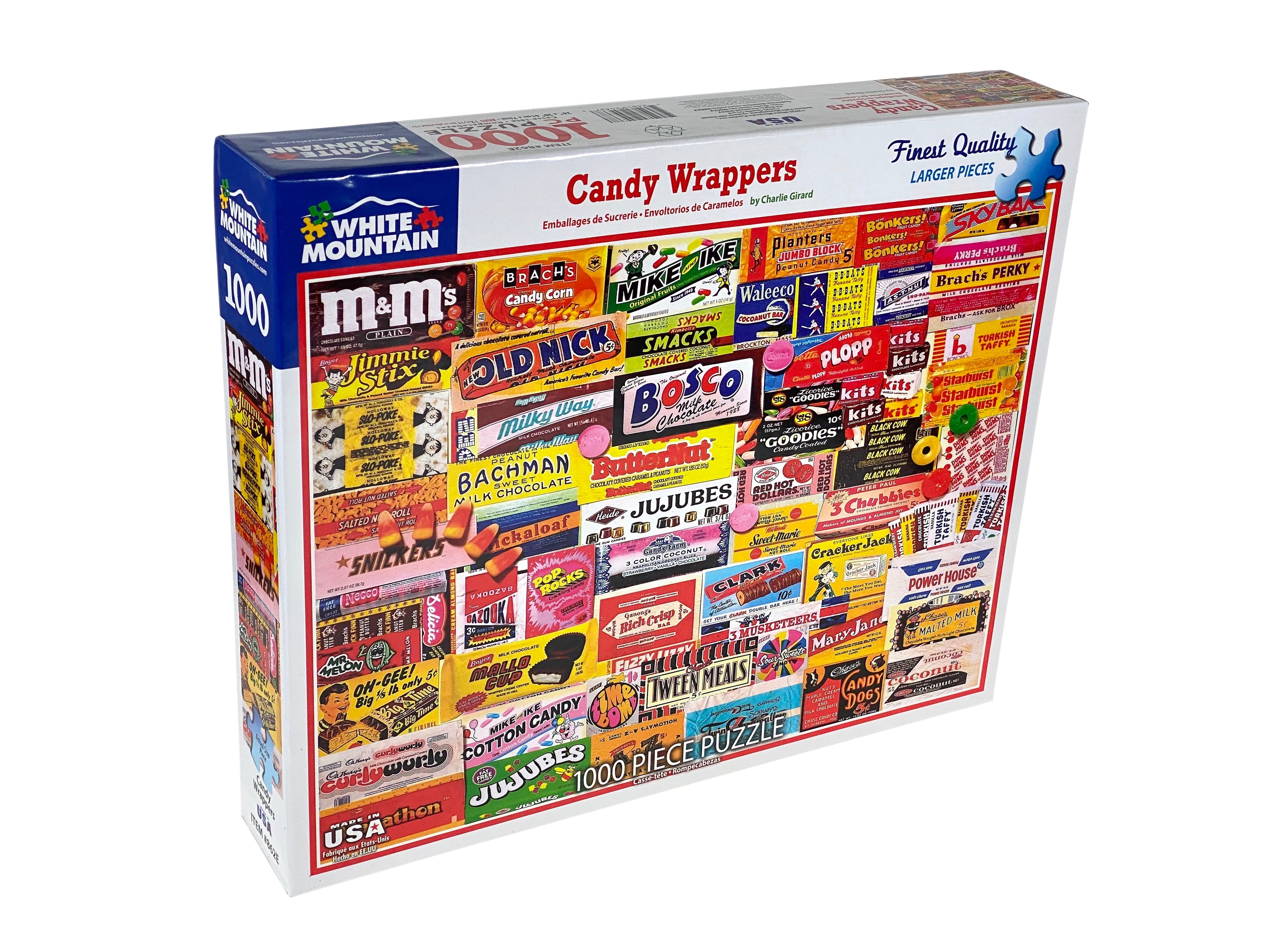 Candy Wrappers 1000 piece puzzle    