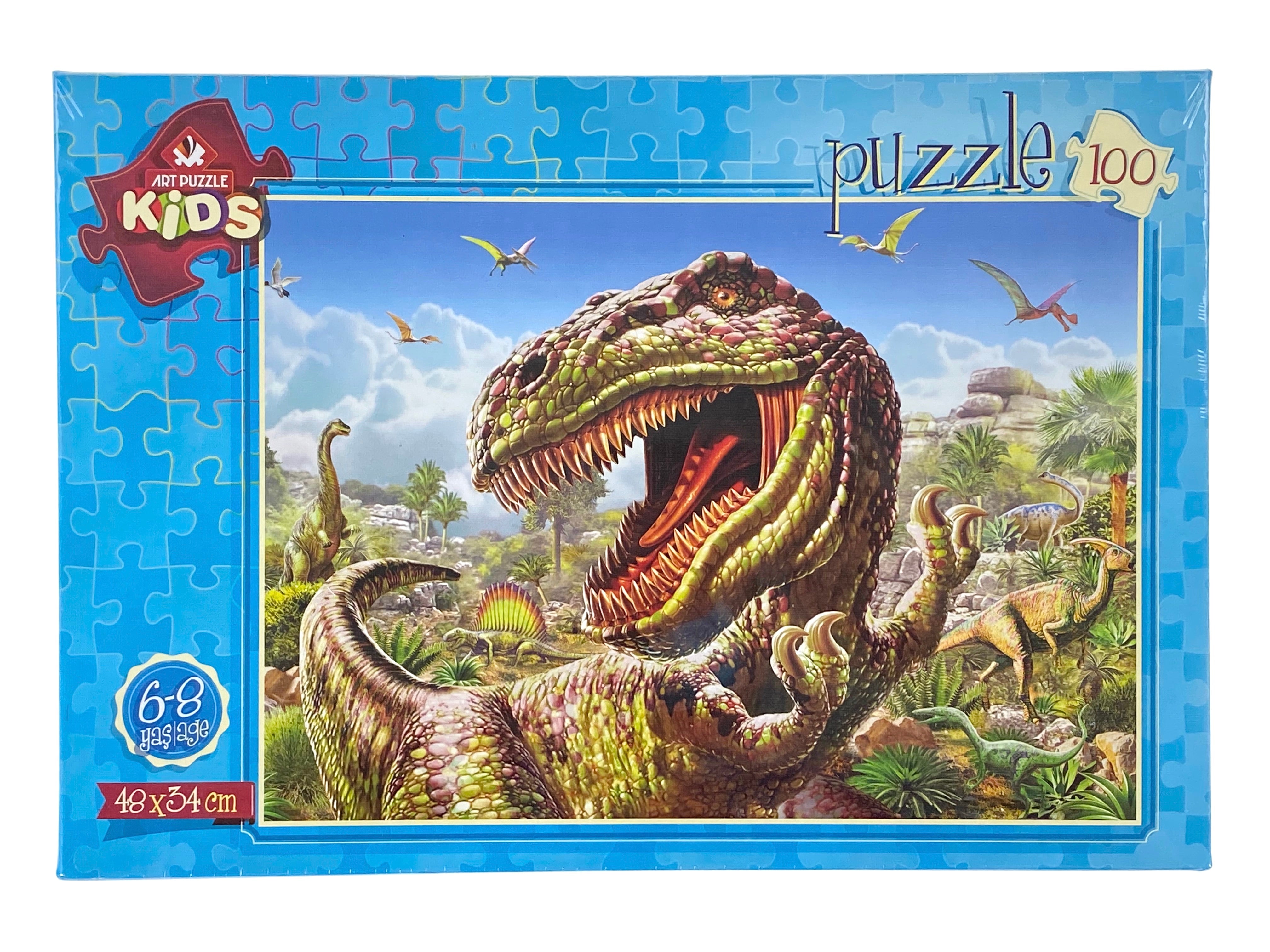 T-Rex 100 Piece Puzzle    