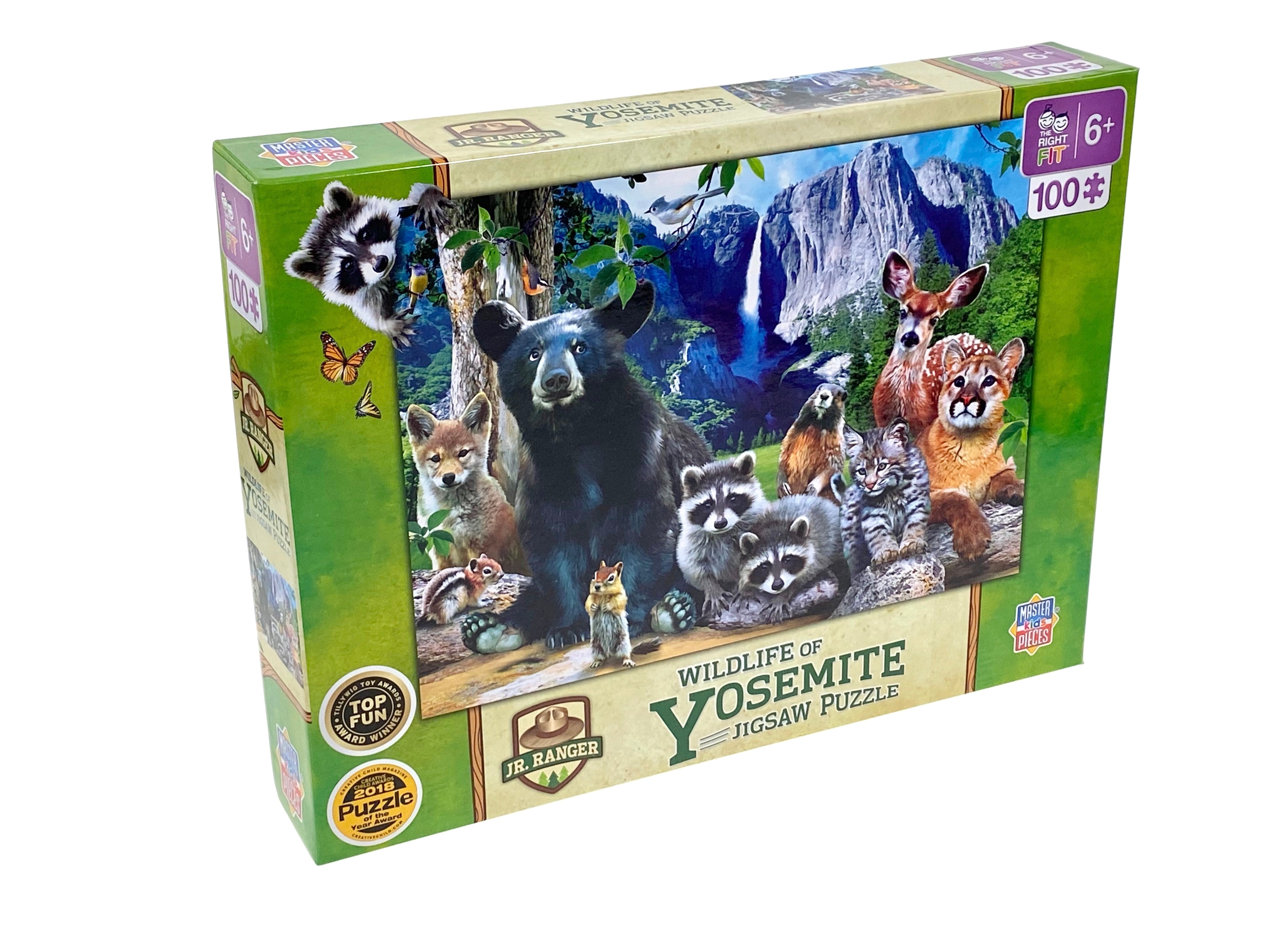 Wildlife Of Yosemite Jigsaw 100 Piece Puzzle    
