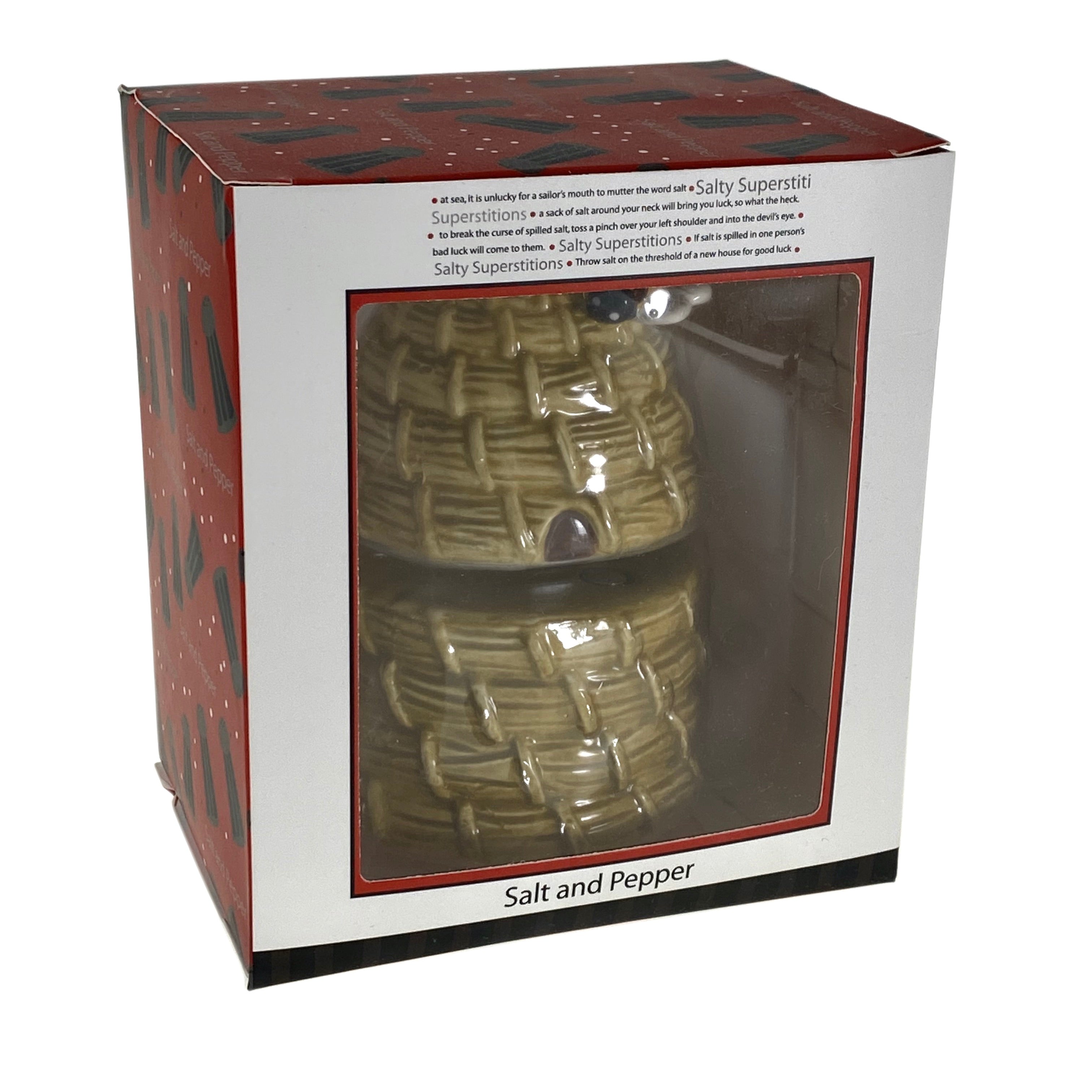 Bee Hive Salt And Pepper Shakers    