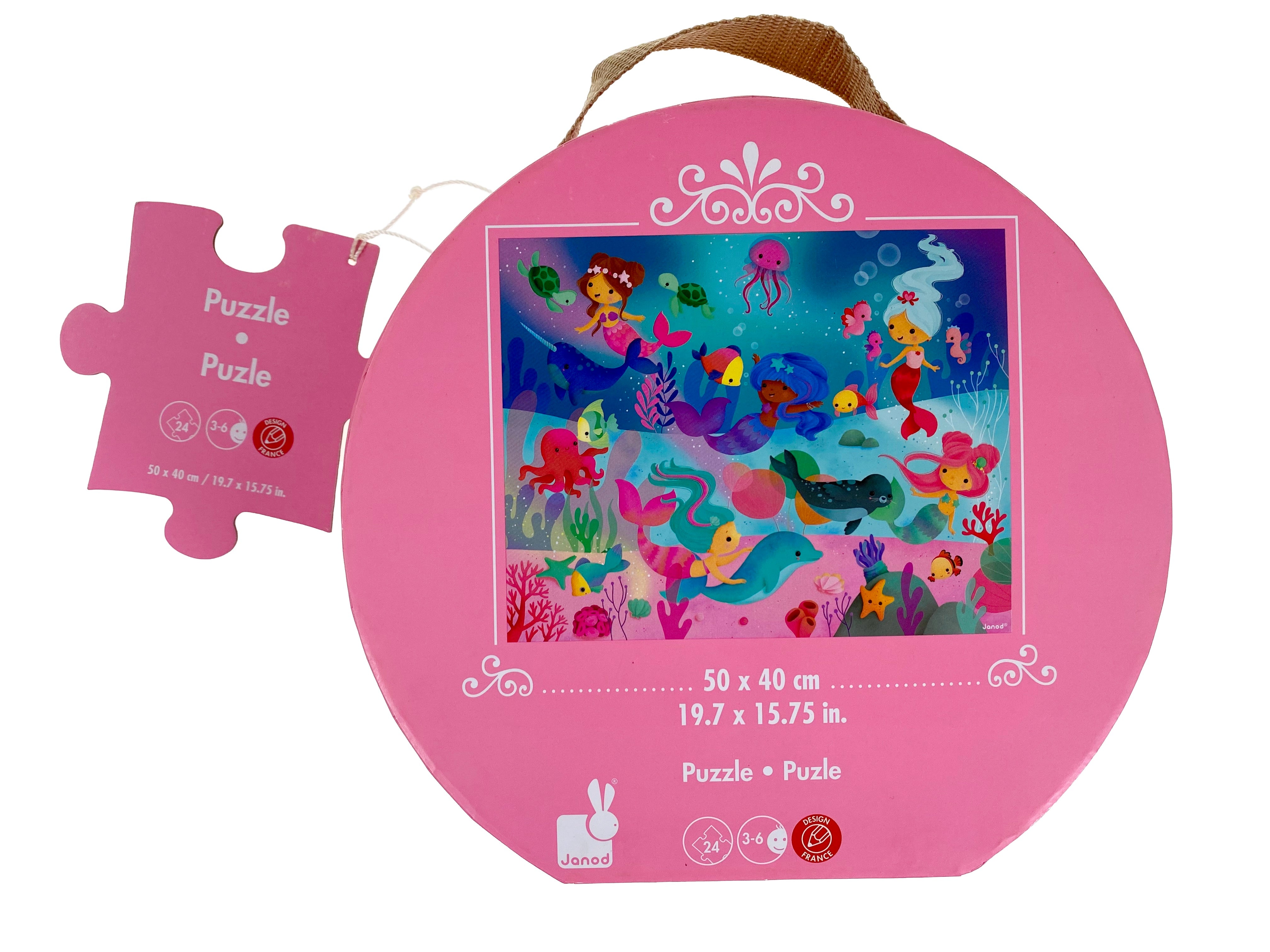 Mermaid 24 Piece Floor Puzzle    
