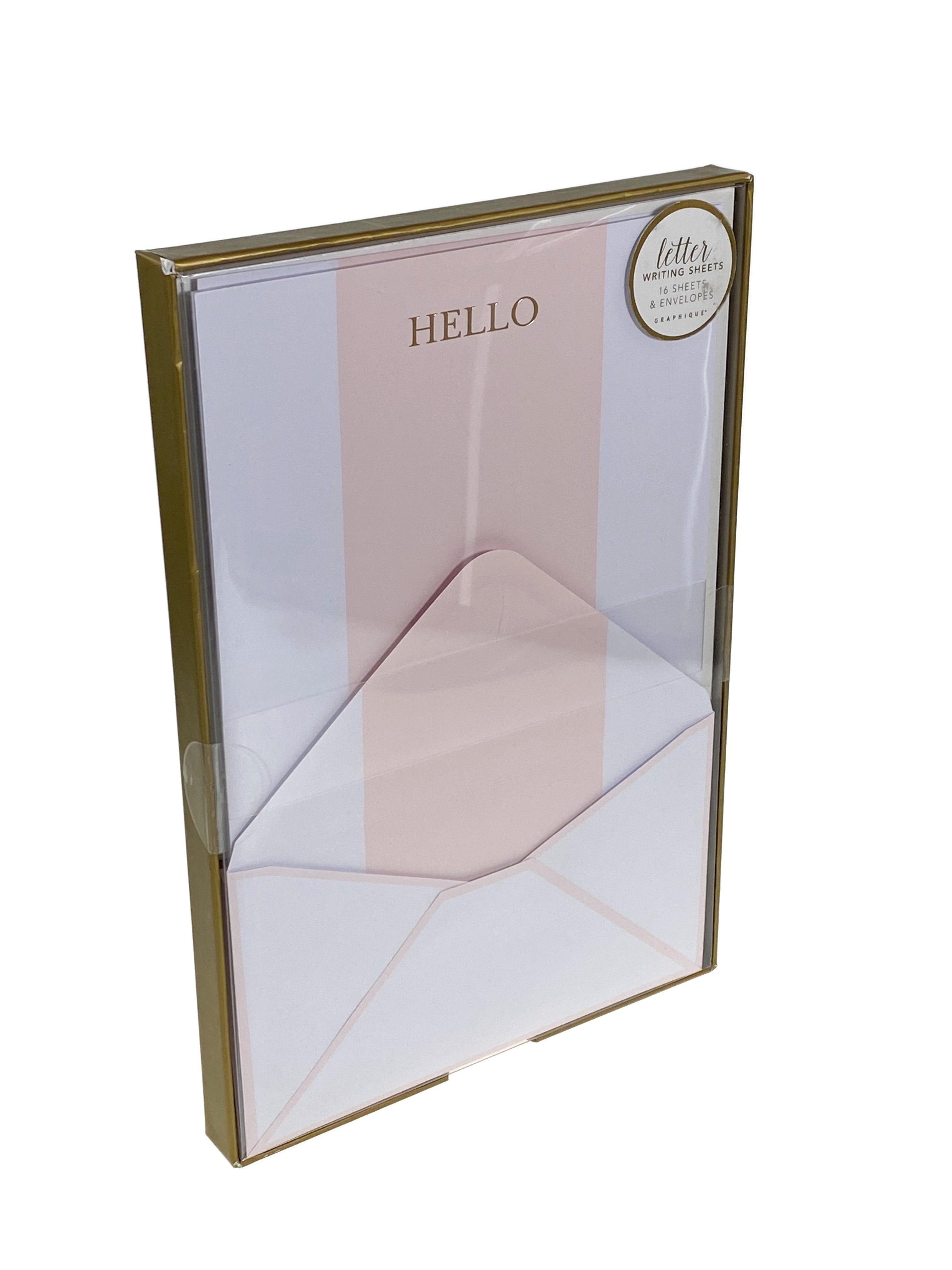 Stationery Paper and Envelopes - Hello    