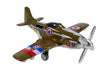 Diecast Fighter Plane (Single) - Random Color