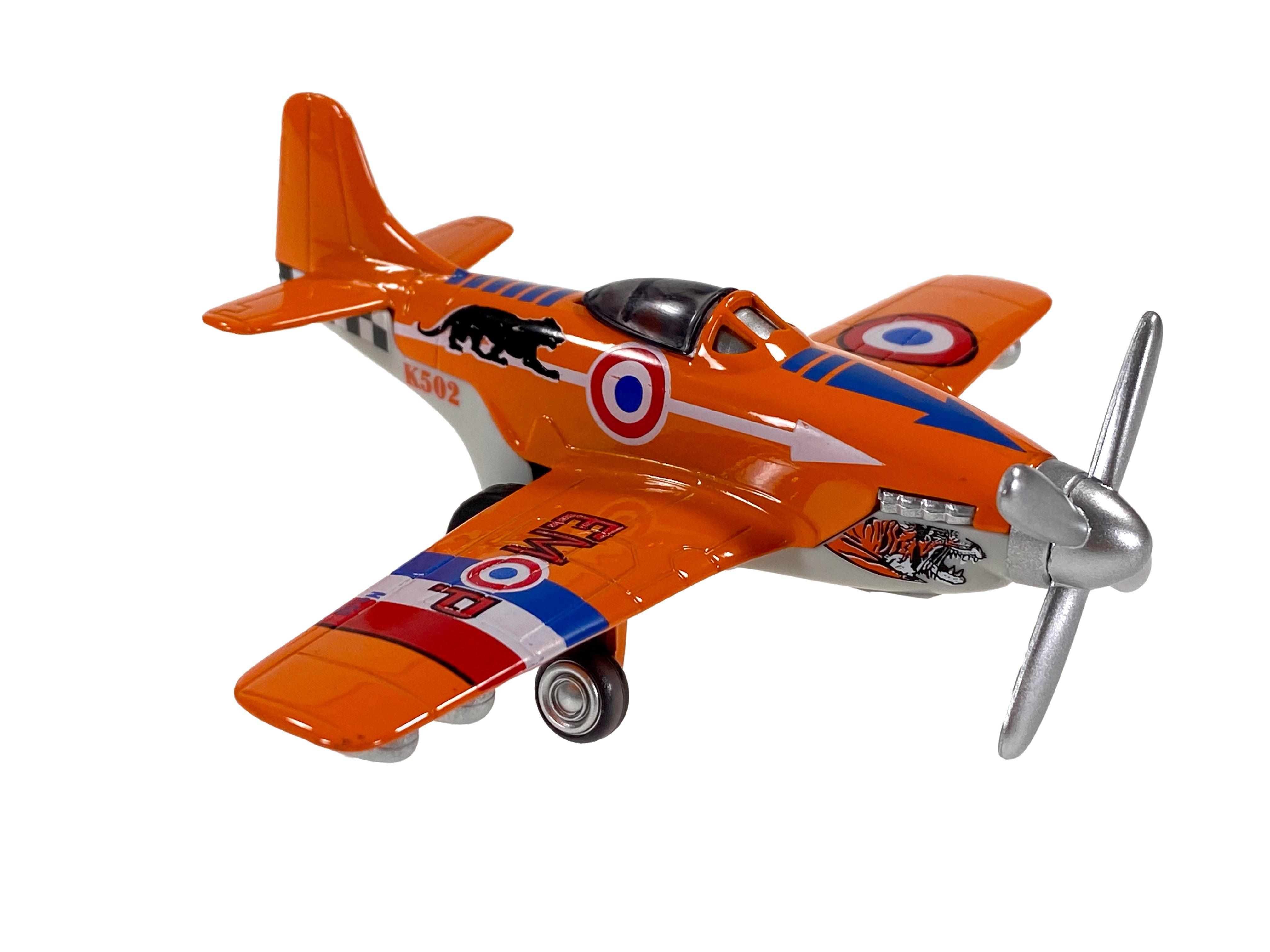 Diecast Fighter Plane (Single) - Random Color