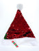 Sequin Santa Hat (Single) - Random Color