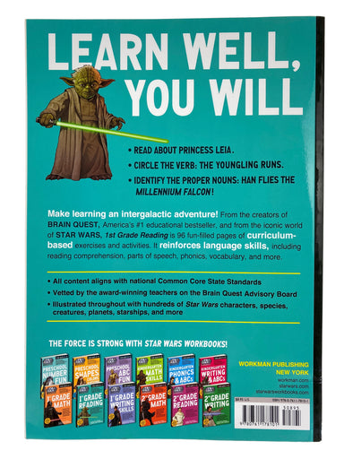 Star Wars Workbook - 1st Grade Reading    