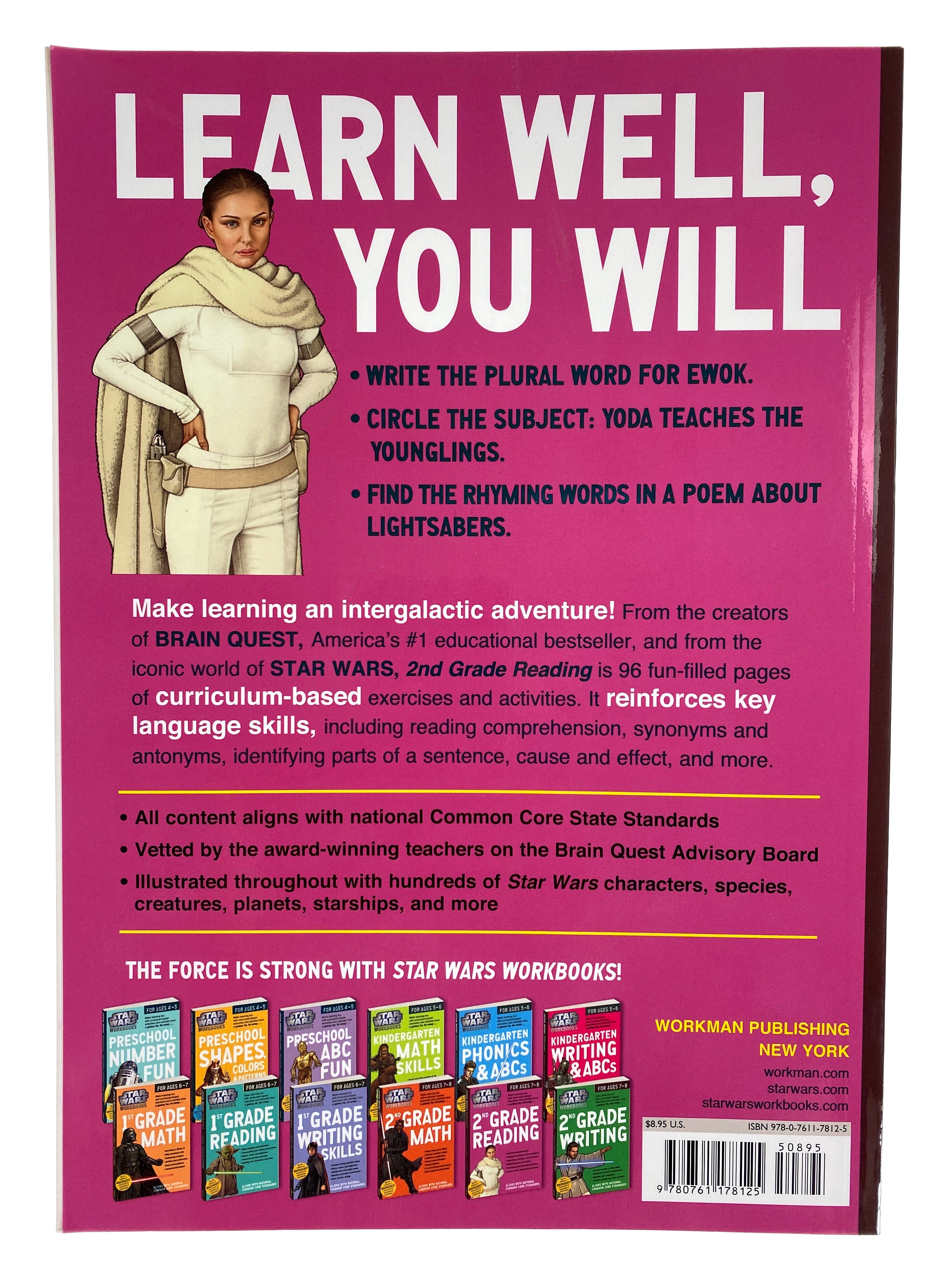 Star Wars Workbook - 2nd Grade Reading    