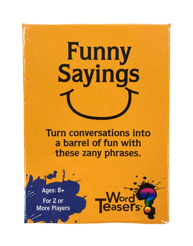 Word Teasers Funny Sayings Mini    