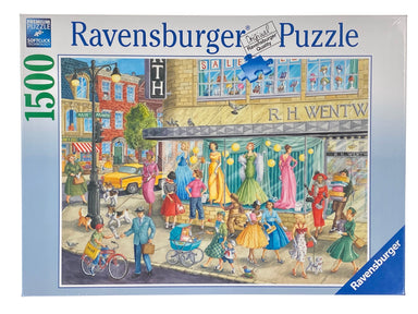 Sidewalk Fashion 1500 Piece Puzzle    