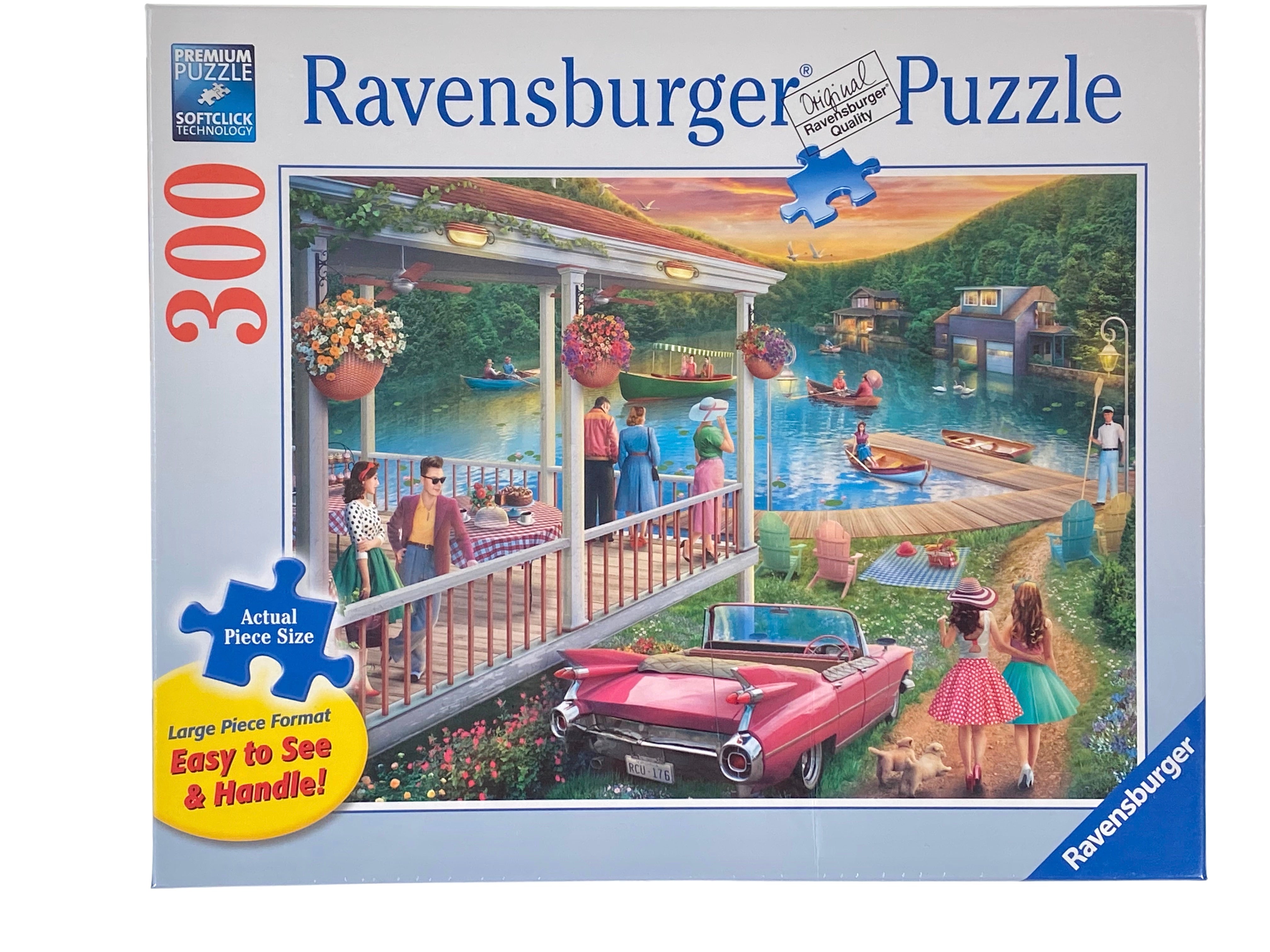 Summer At The Lake 300 Piece Large Format Puzzle    