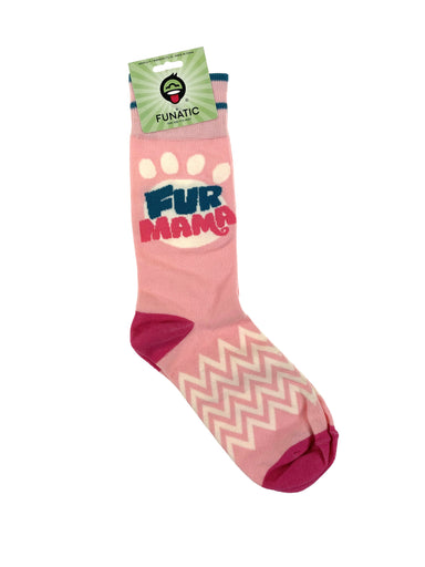 Funatic Crew Socks Fur Mama    