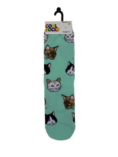 Cool Socks Womens Crew Cats    
