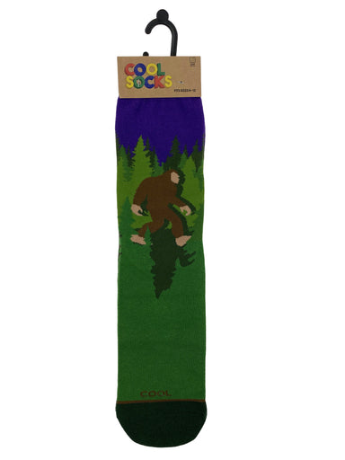 Cool Socks Mens Crew Sasquatch    