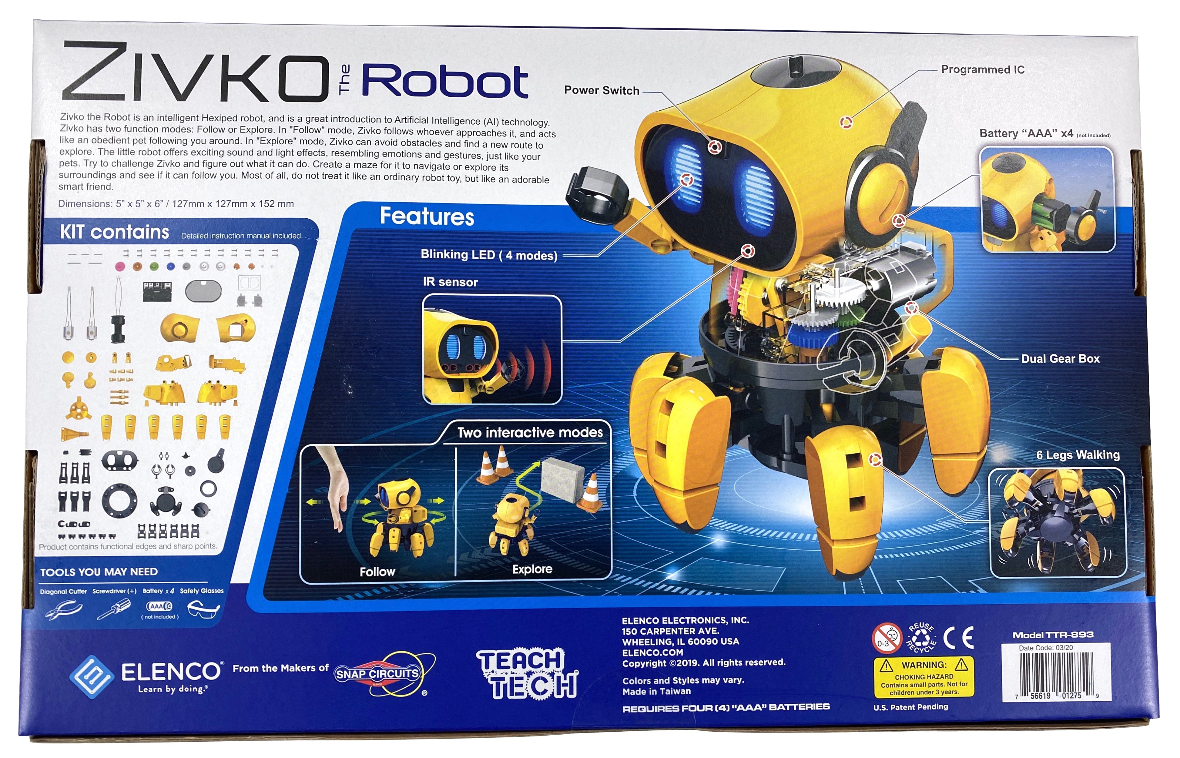 Teach Tech - Zivko The Robot    