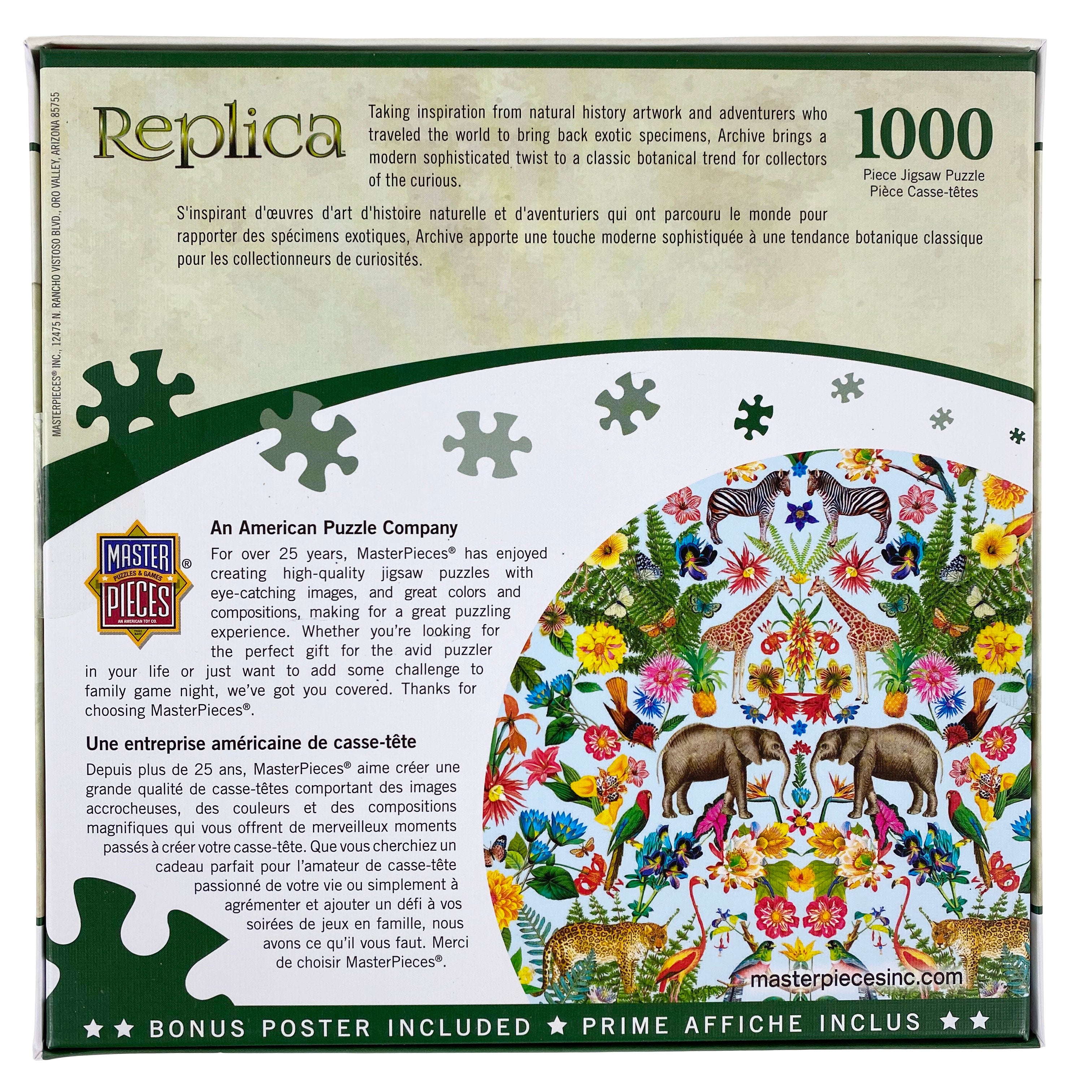 Replica Safari 1000 Piece Puzzle    