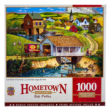 Last Swim Of Summer 1000 Piece Puzzle    