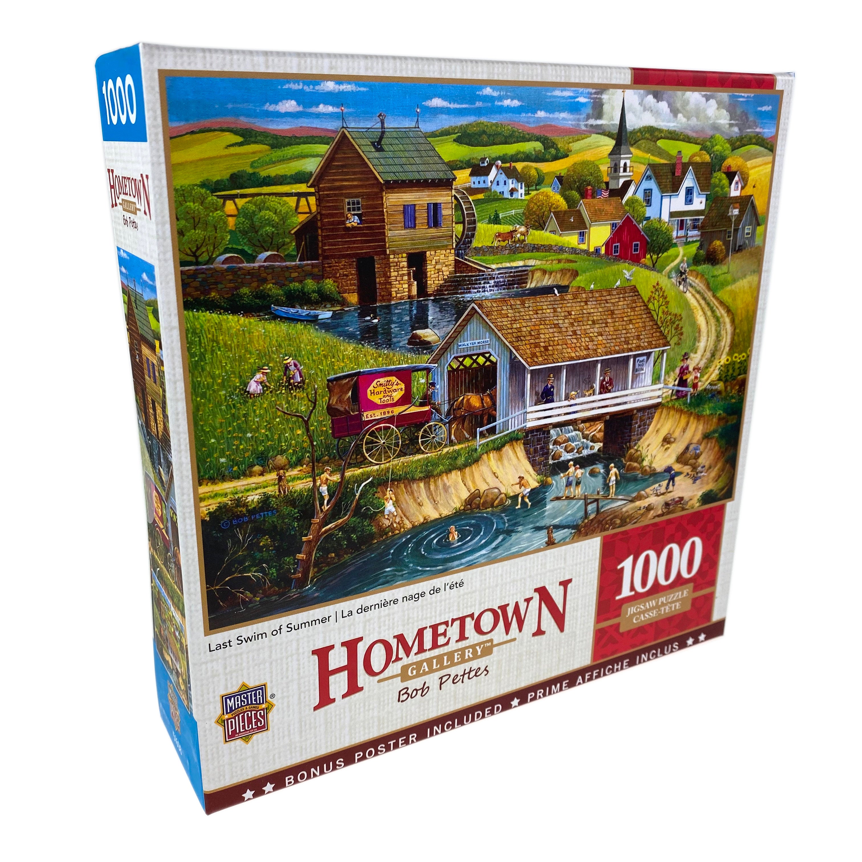 Last Swim Of Summer 1000 Piece Puzzle    