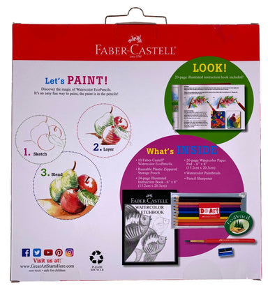 Faber-Castell Watercolor Pencil Art    