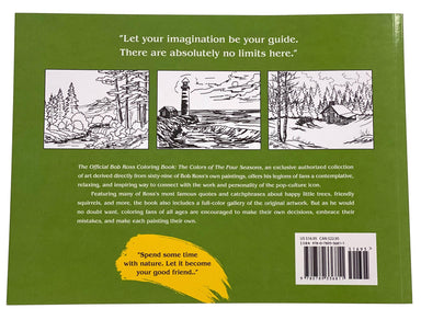 The Official Bob Ross Coloring Book    