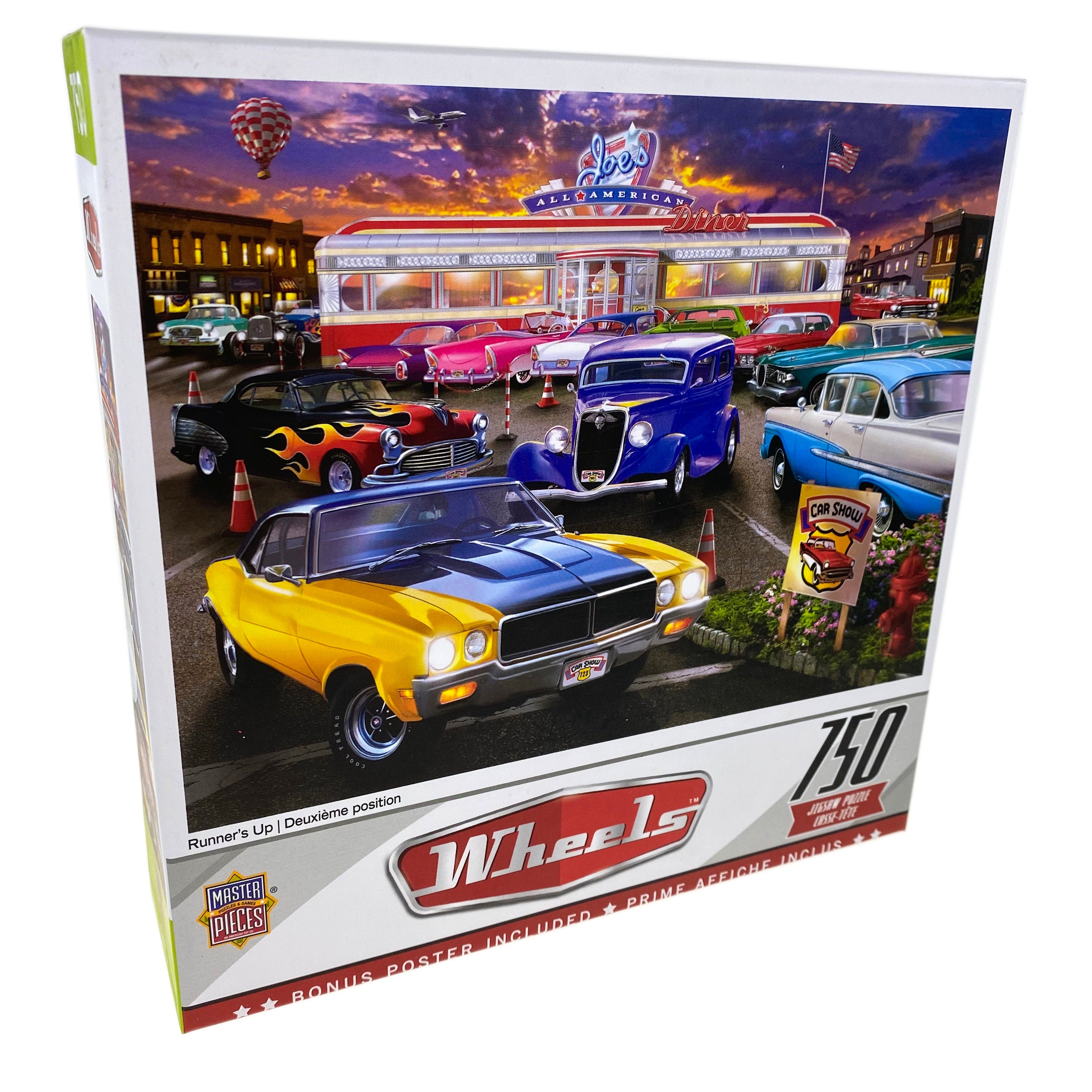 Runner's Up 750 Piece Wheels Puzzle    