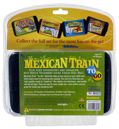 Mexican Train Dominoes To Go    
