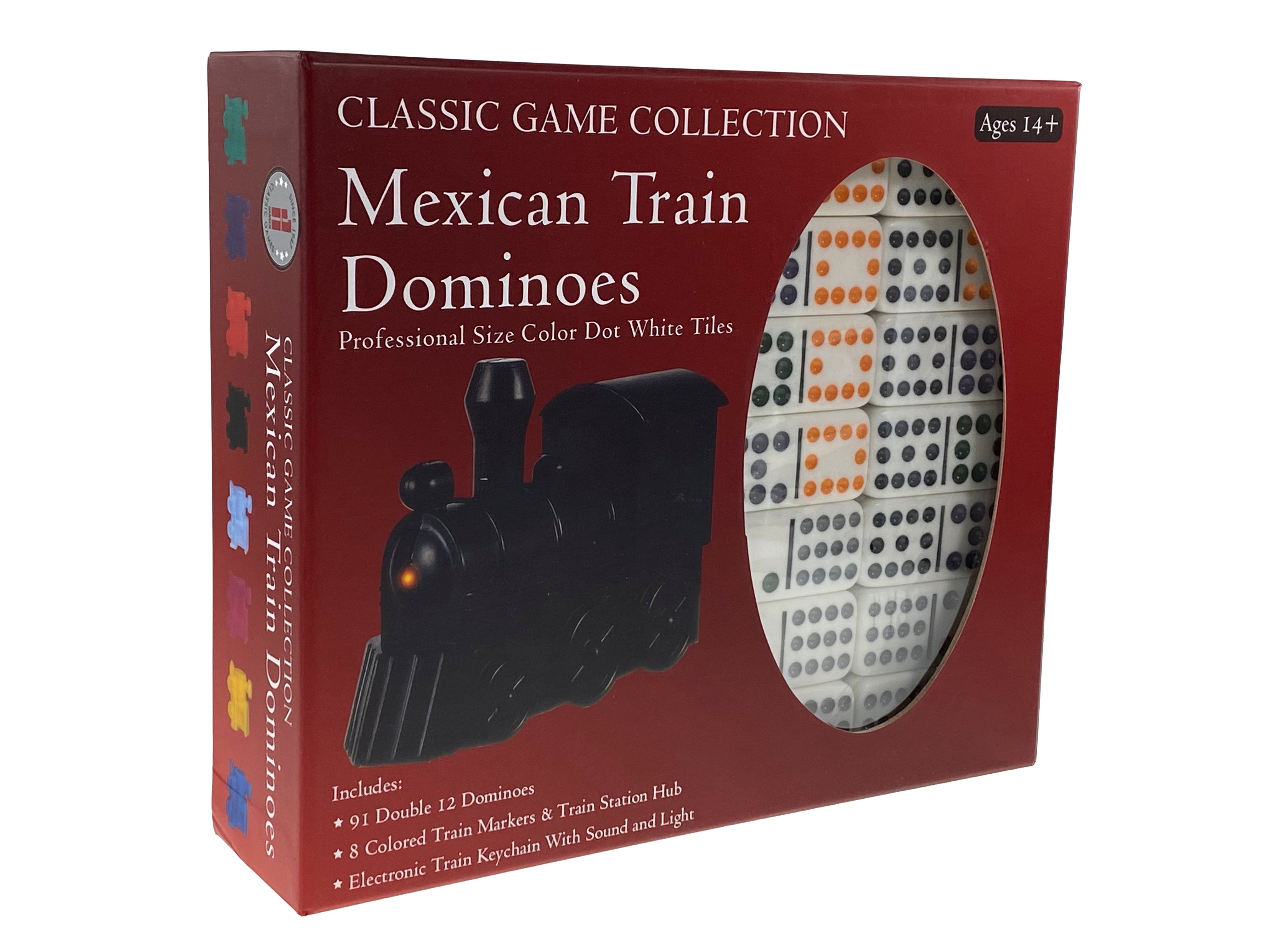 Mexican Train Dominoes With Sound And Light Electronic Train    