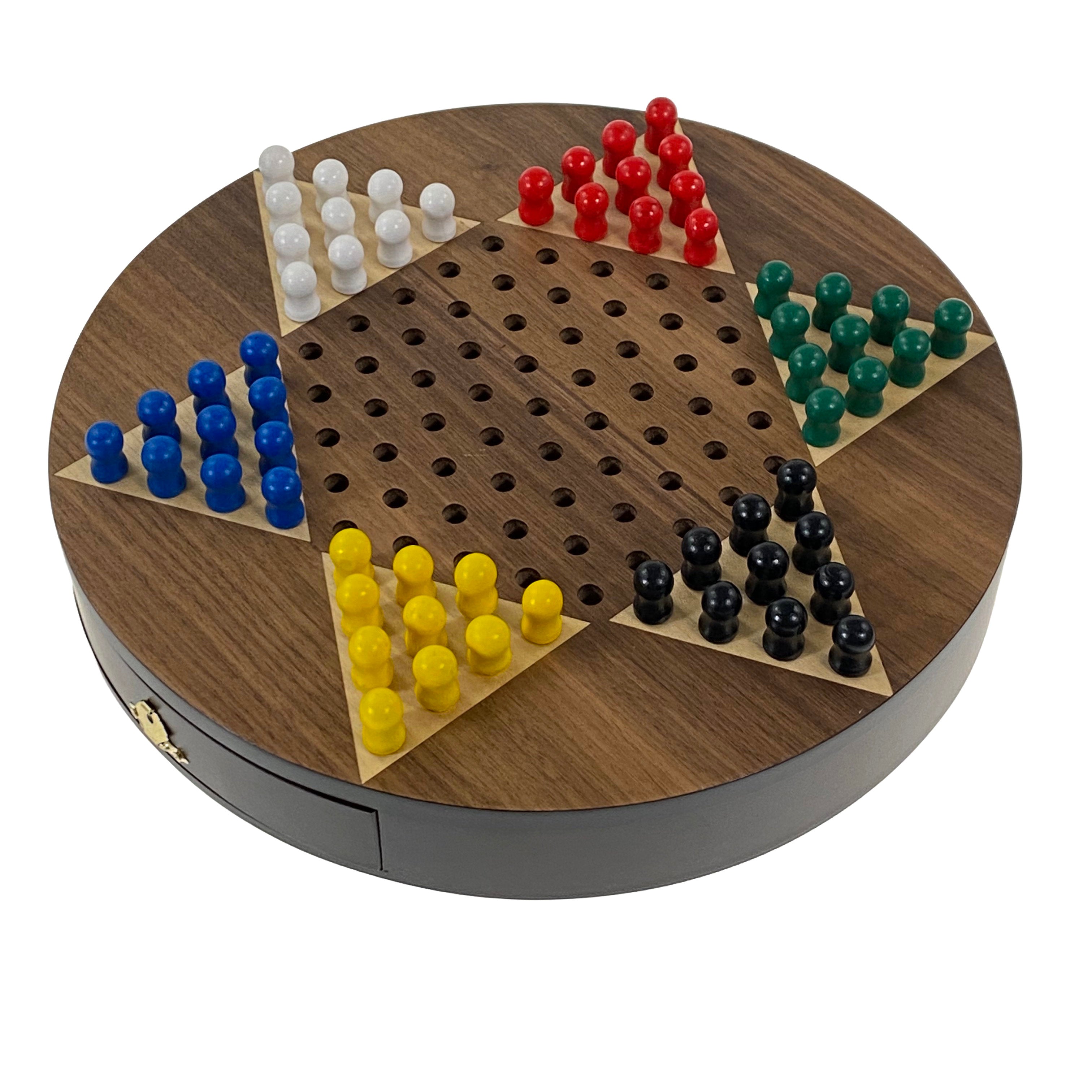 Round 3 in 1 Game Collection - Chess, Checkers, and Chinese Checkers    