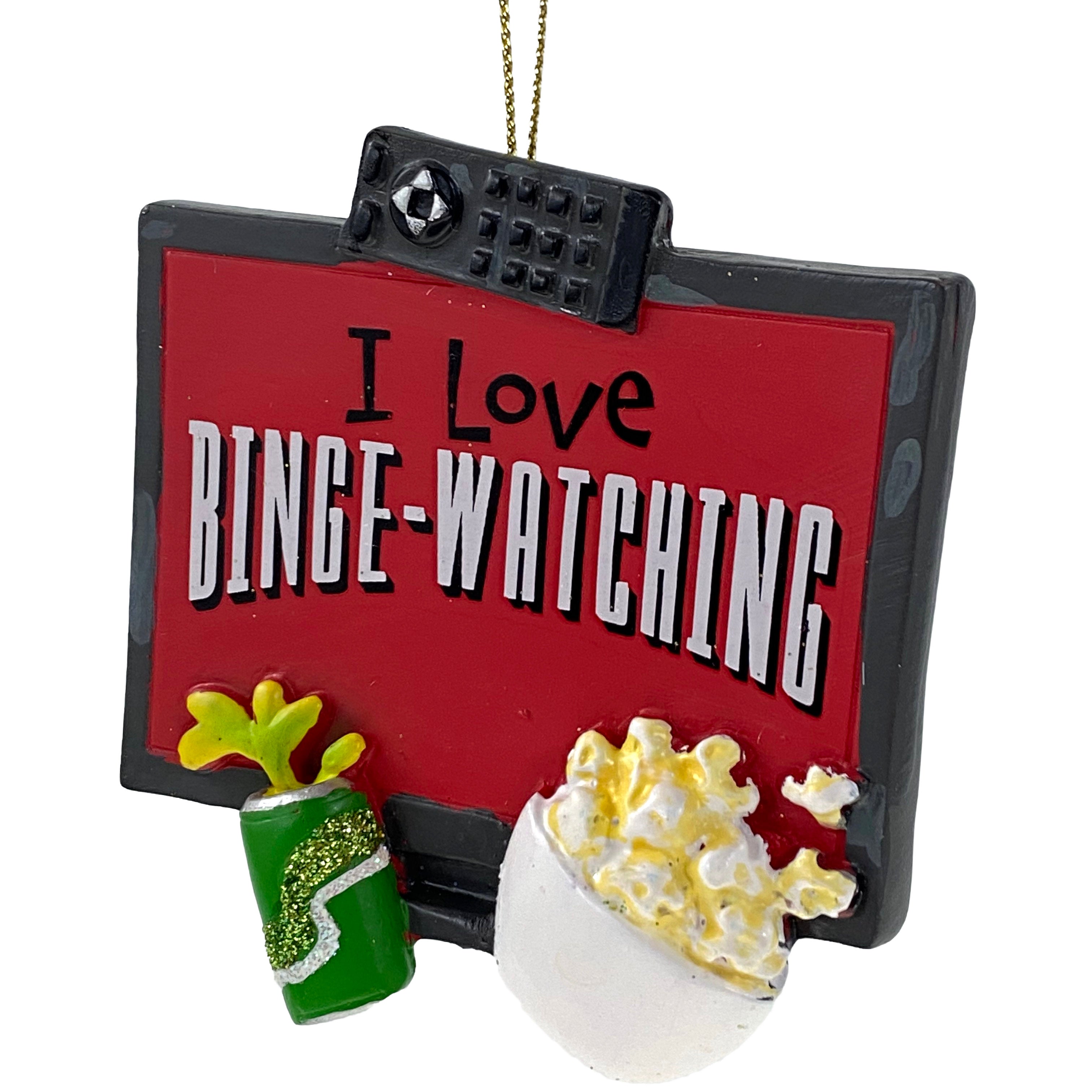 I Love Binge-Watching Ornament
