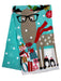 Reindeer And Friends - Flour Sack Kitchen Towel    