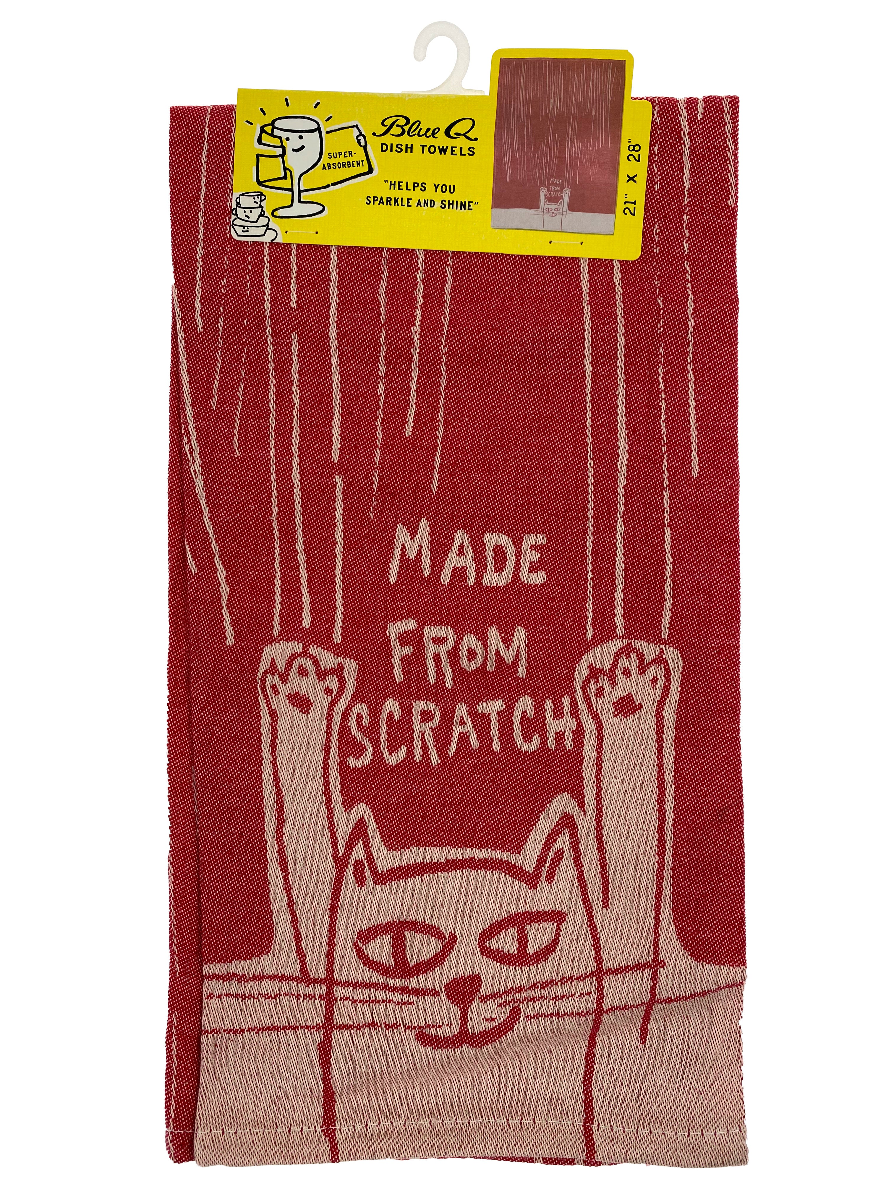Blue Q Dishtowel - Made From Scratch    