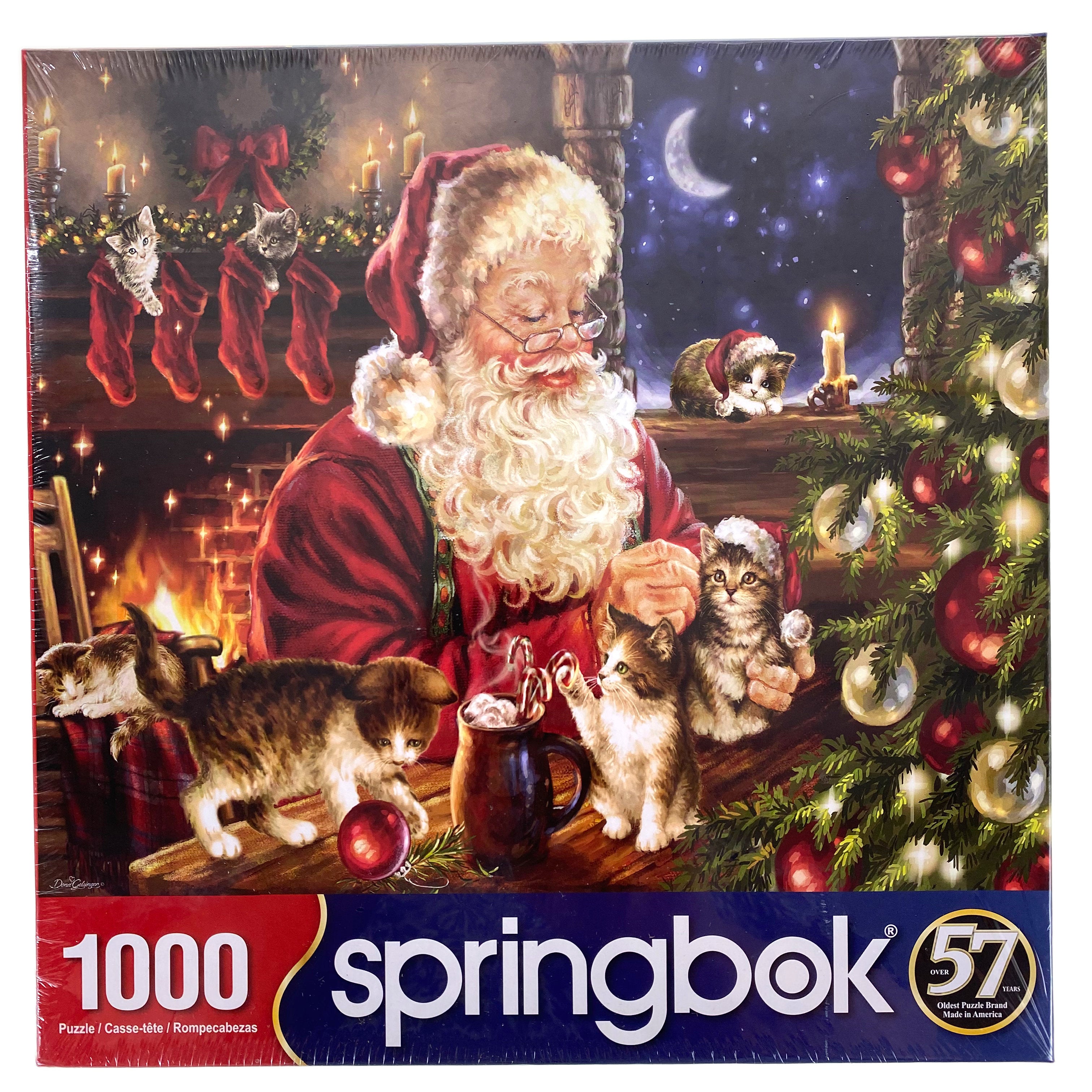 Christmas Kittens 1000 Piece Puzzle