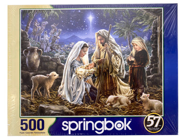 Let Us Adore Him 500 Piece Puzzle    