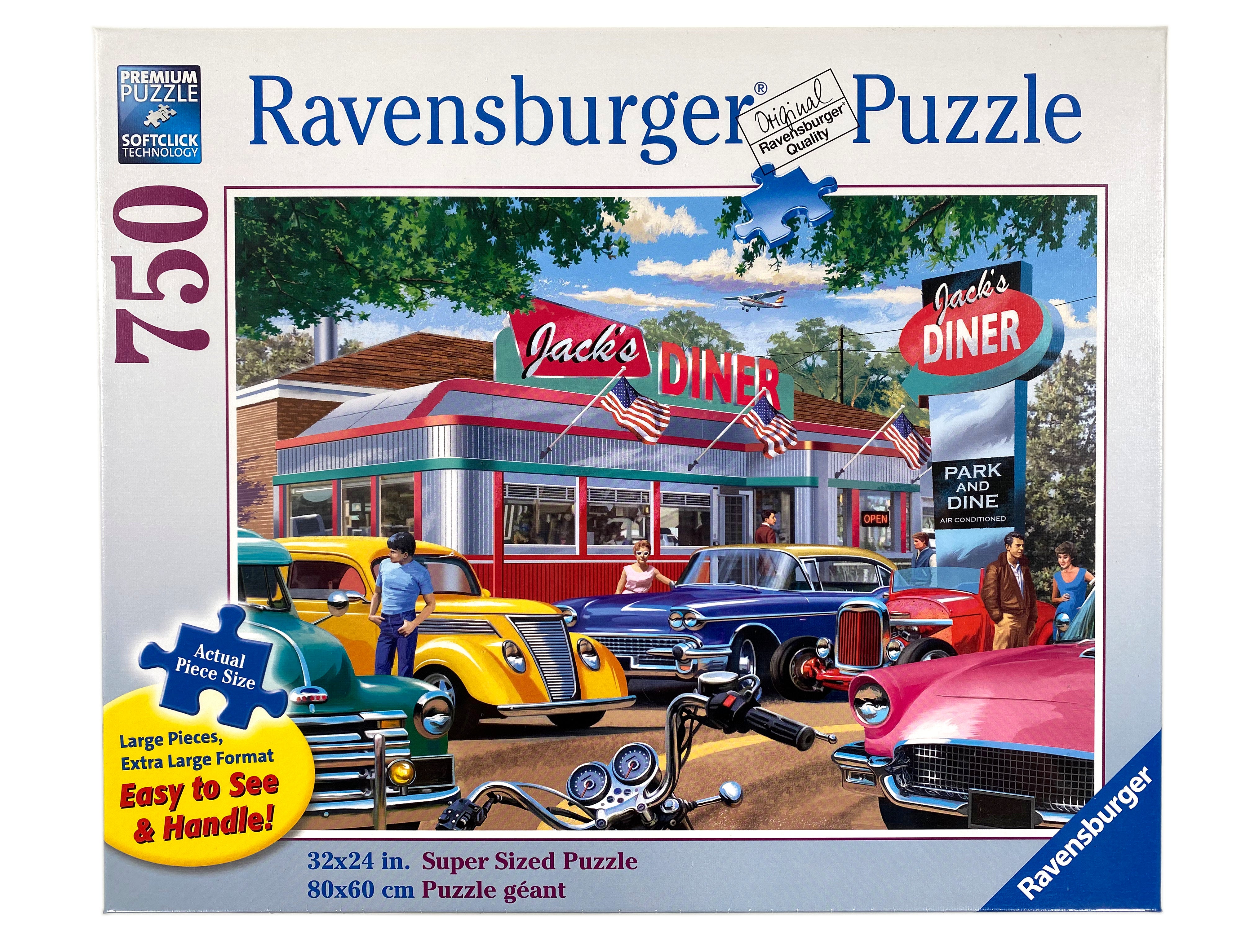 Jack's Diner 750 Piece Large Format Puzzle