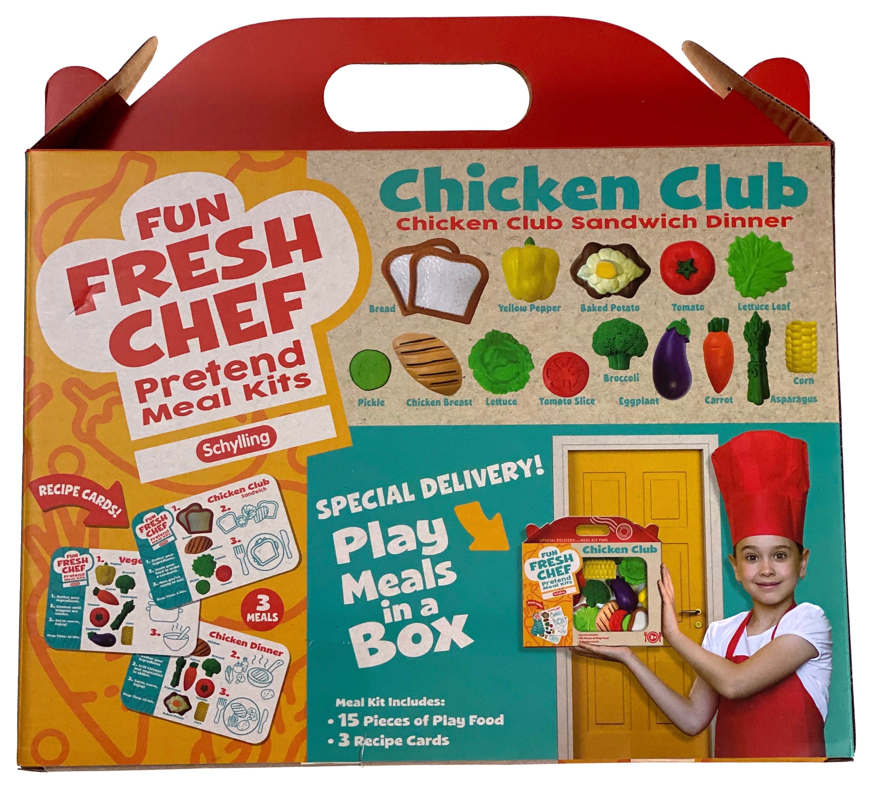 Play Food - Fresh Chef Chicken Club    